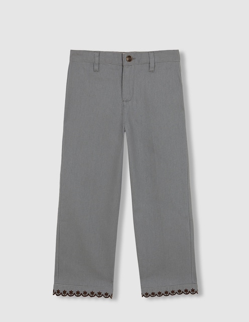 Imagen 0 de Pantalón de niña bordados