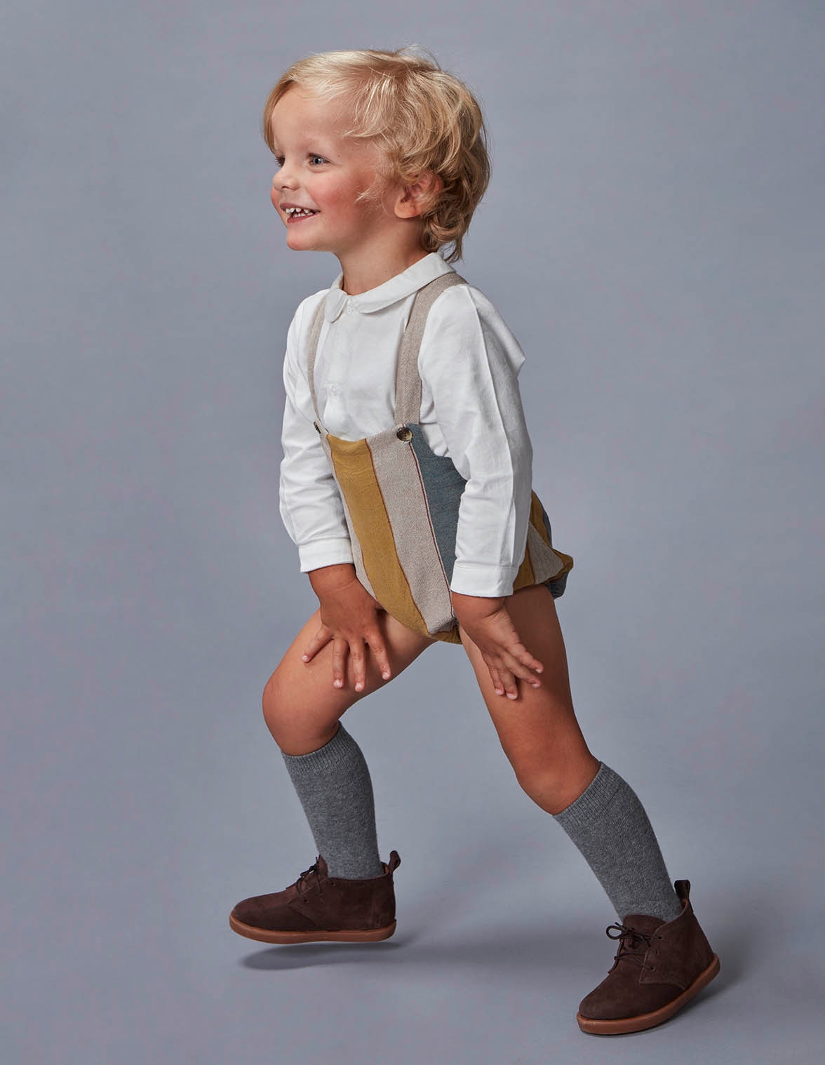 Gocco Pantalón Chino con GOMA, Pantaloni Bambino Bambino