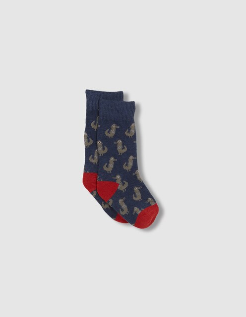Imagen 0 de Calcetines de bebé con estampado de cocodrilos