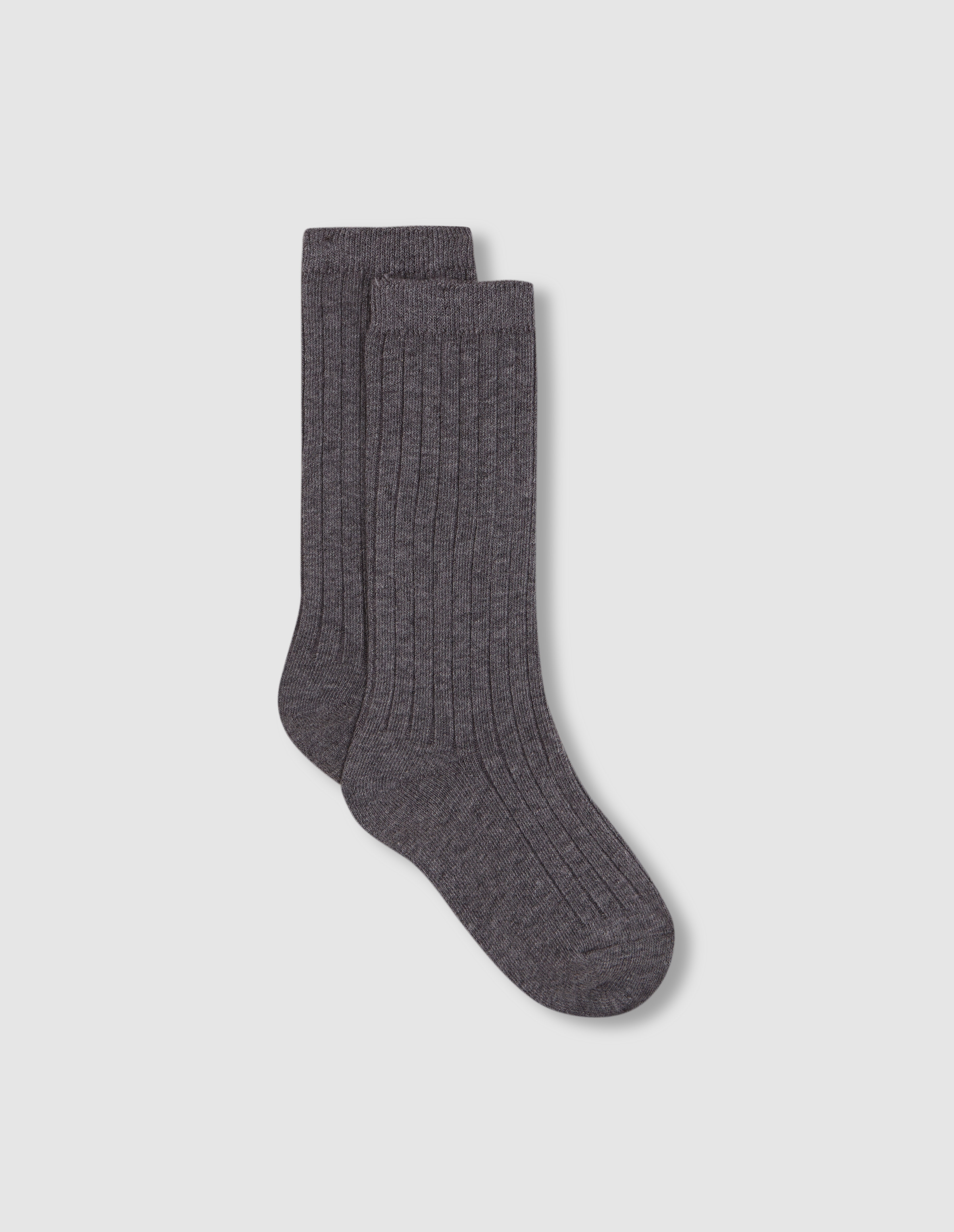 Imagen 0 de Calcetines de niño en  de canalé Gris