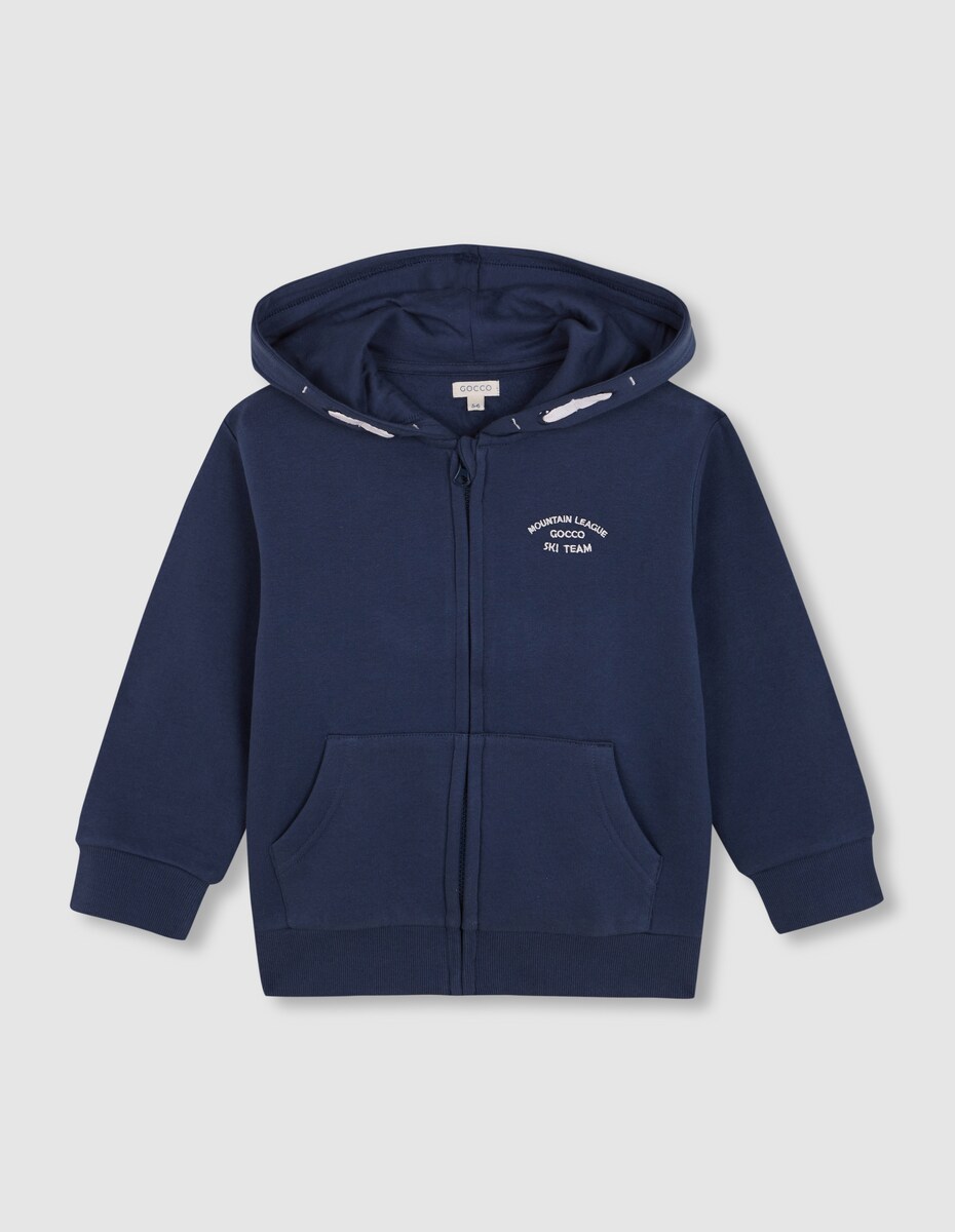 Sudadera de niño con cremallera · Gocco · El Corte Inglés