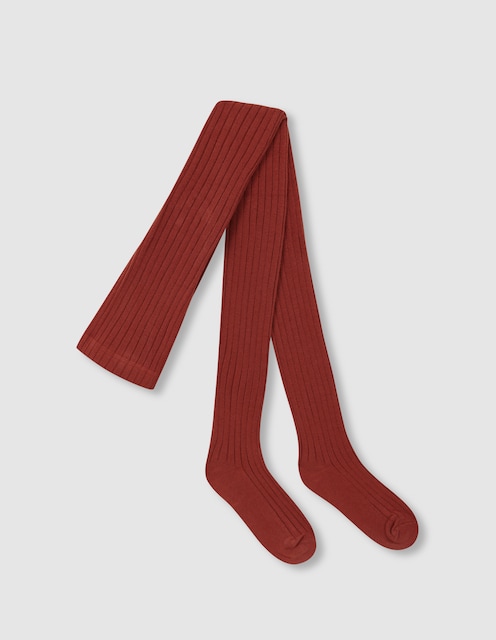 Imagen 0 de Leotardos de niña básicos de canalé