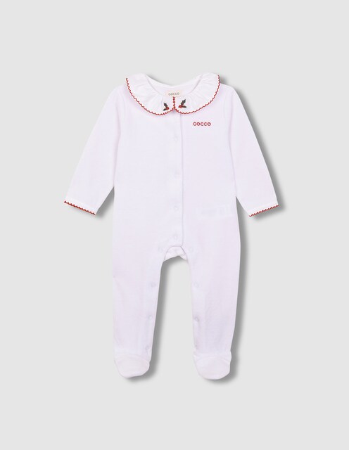 Imagen 0 de Pijama de bebé de velour de navidad