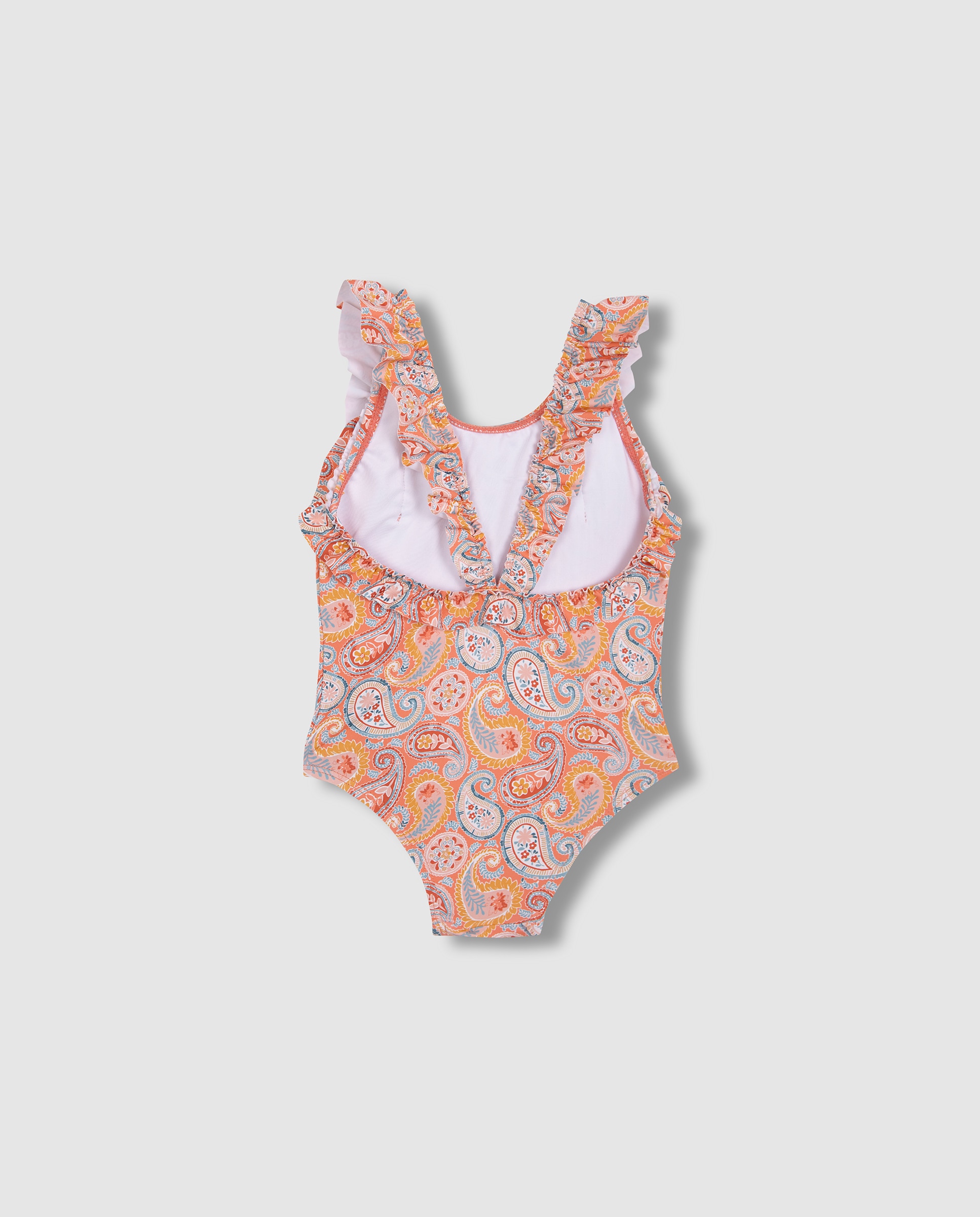 Bañador de bebé estampado paisley - Gocco - Naranja Naranja-5
