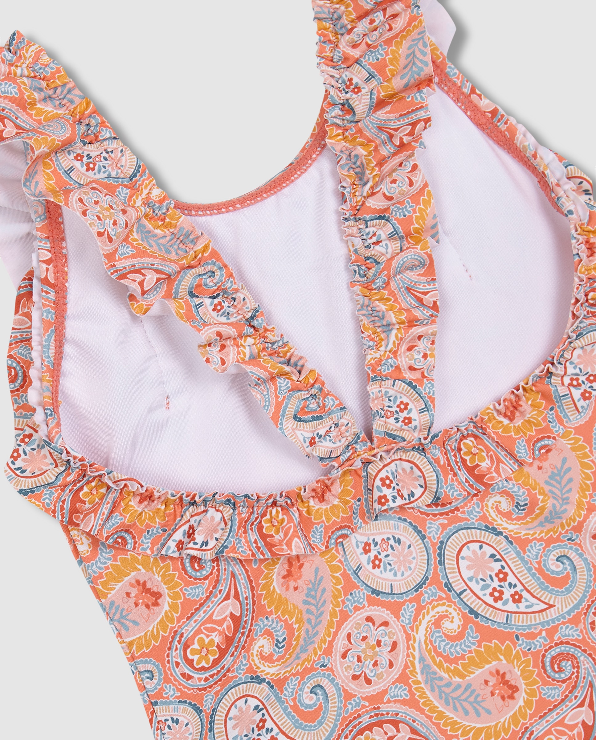 Bañador de bebé estampado paisley - Gocco - Naranja Naranja-6