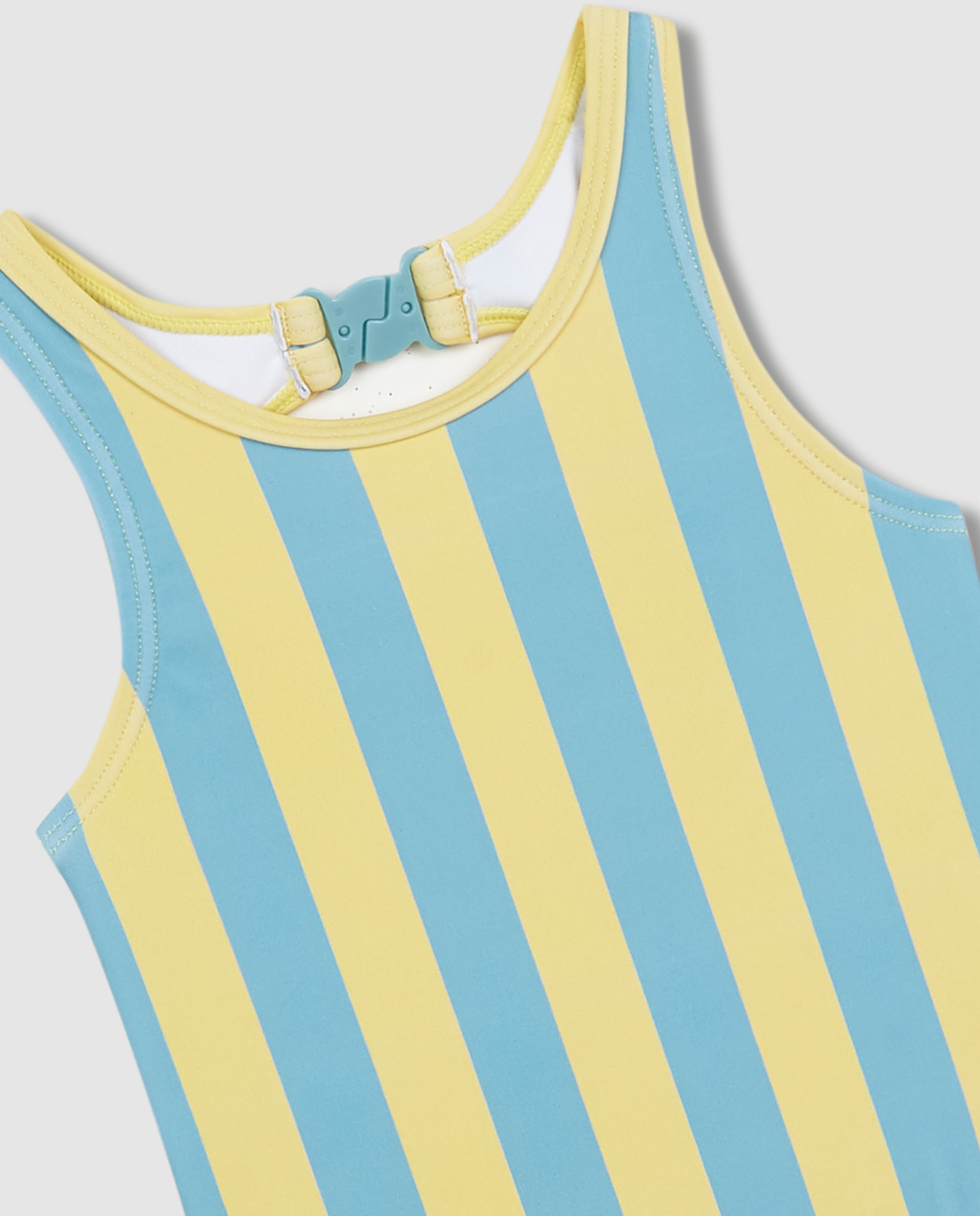 Bañador de bebé de rayas - Gocco - Azul Azul-4