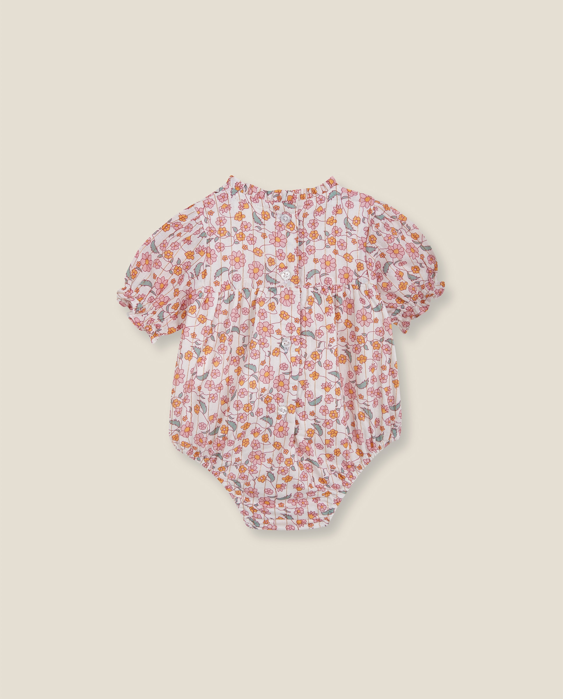 Ranita de bebé con flor lurex - Gocco - Blanco roto Blanco roto-4