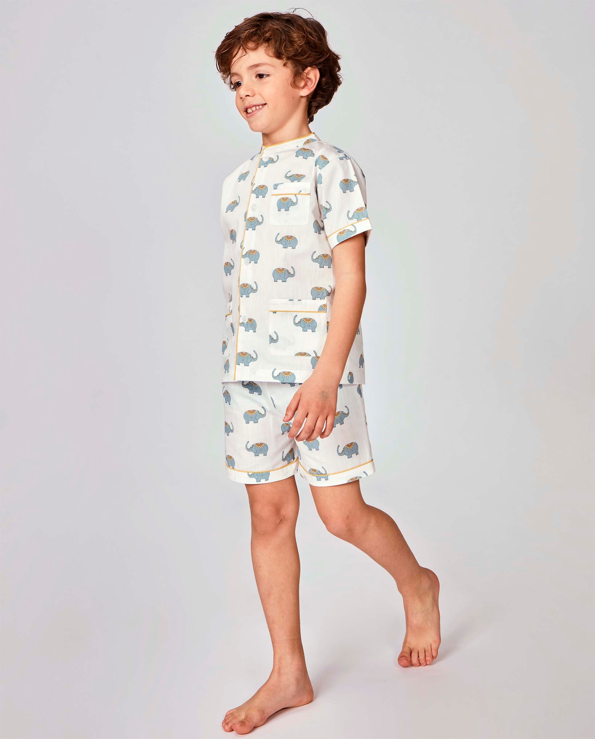 Pijama de niño con estampado - Gocco - Blanco roto Blanco roto-2