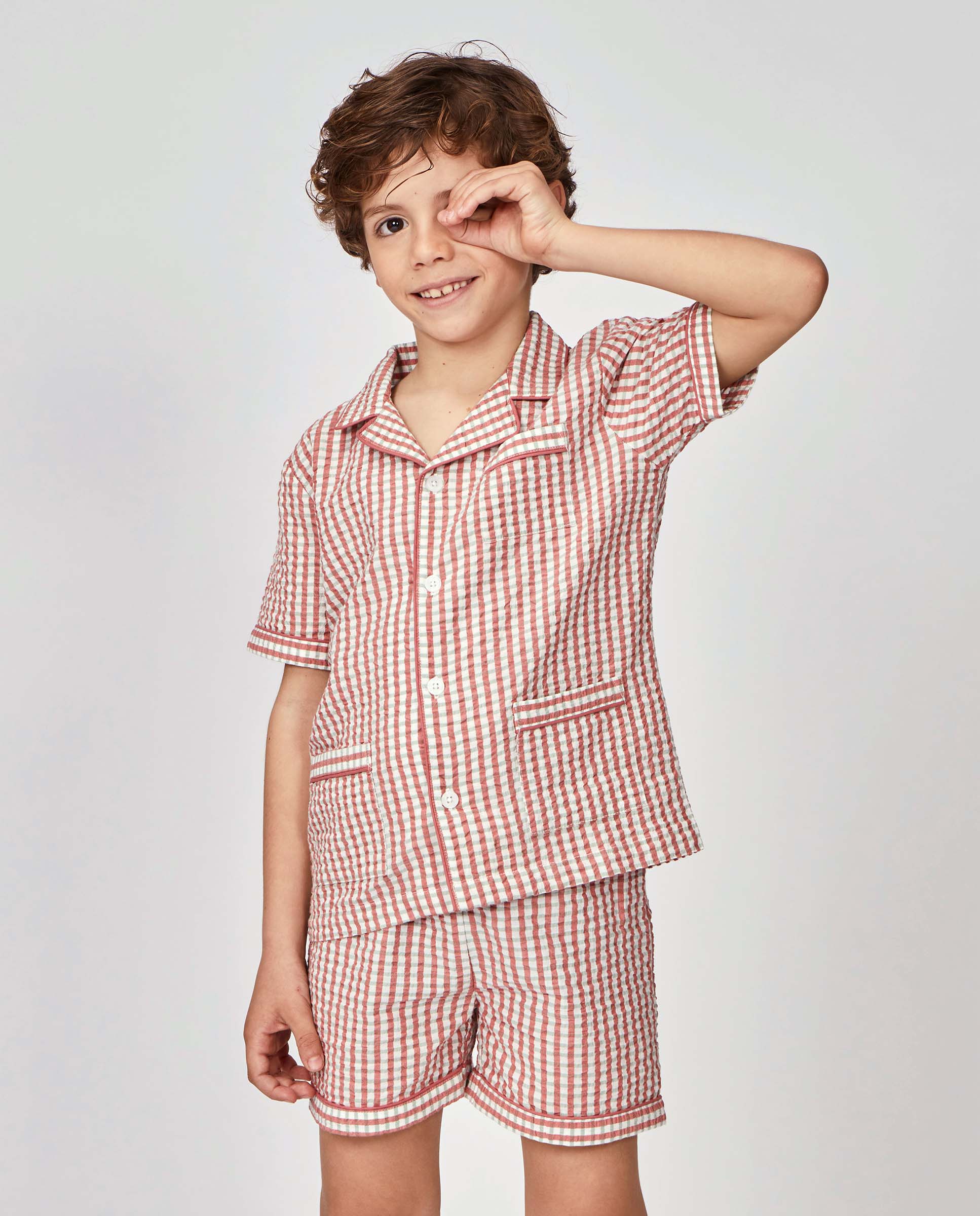 Pijama oxford de niño