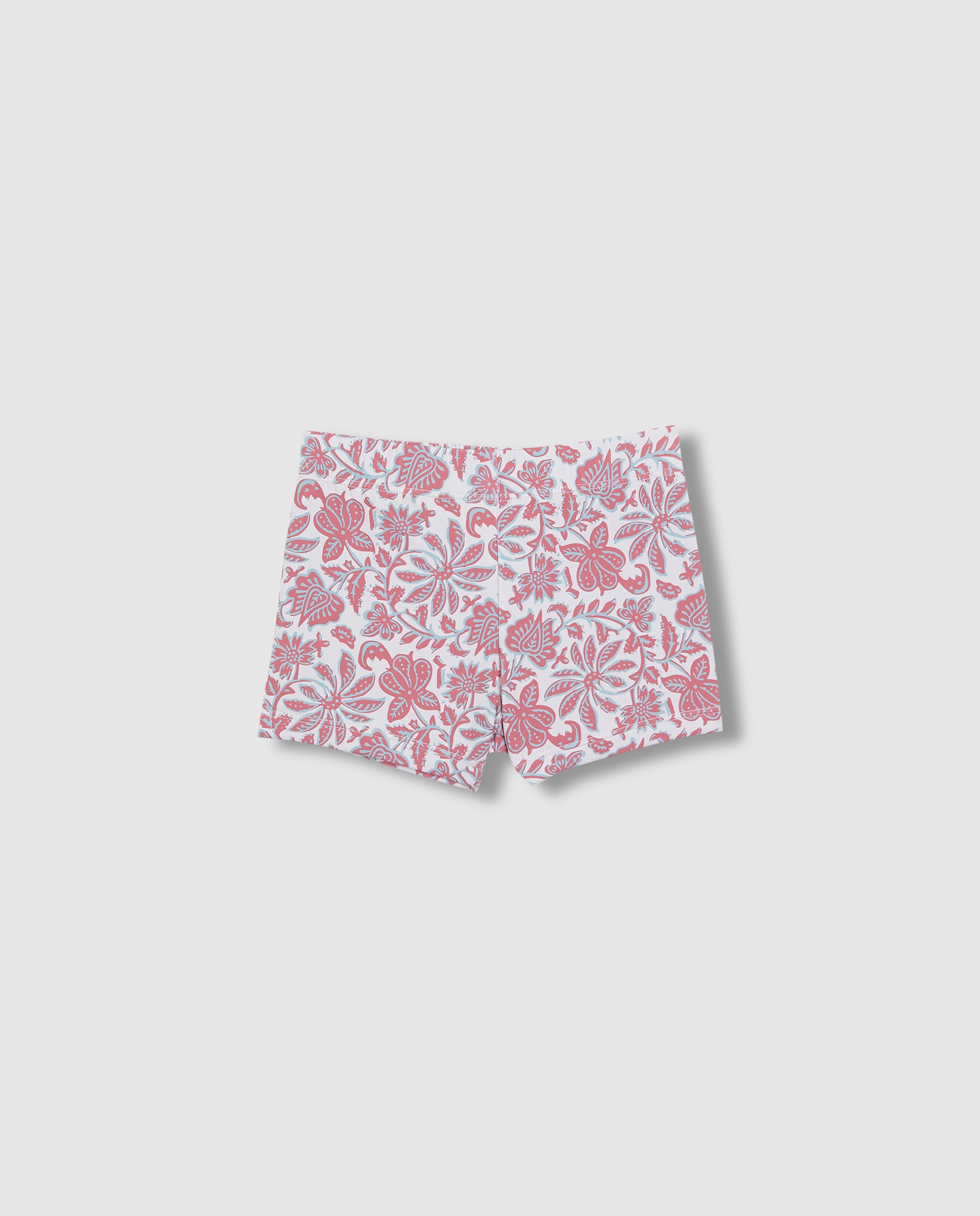 Imagen 0 de Bañador de bebé con estampado flor india Rosa