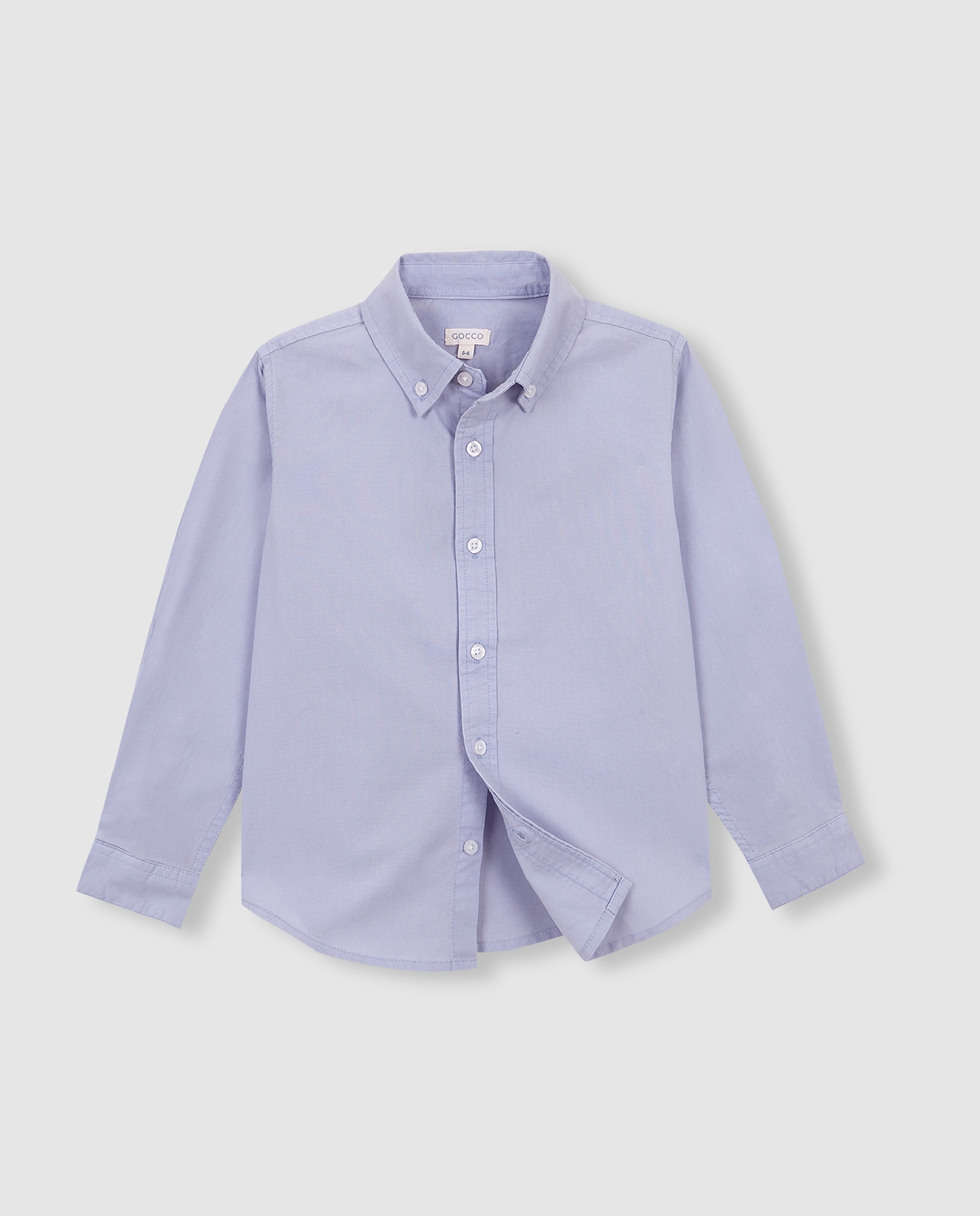 Imagen 0 de Camisa de niño de tejido oxford Azul claro