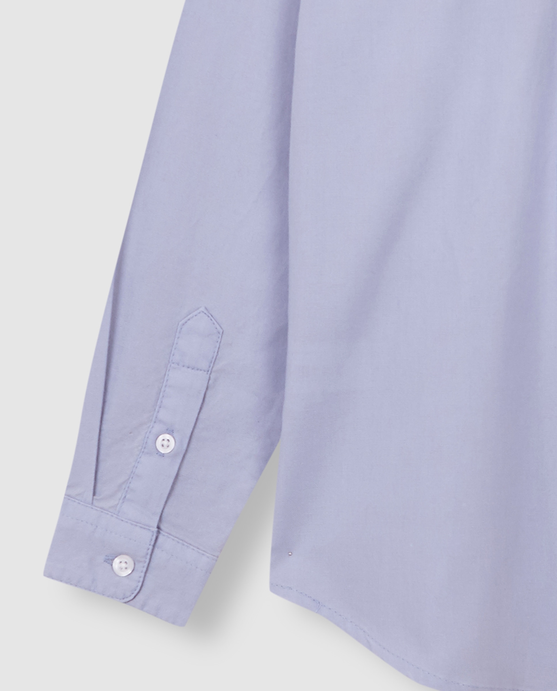 Camisa de niño de tejido oxford - Gocco - Azul claro Azul claro-4