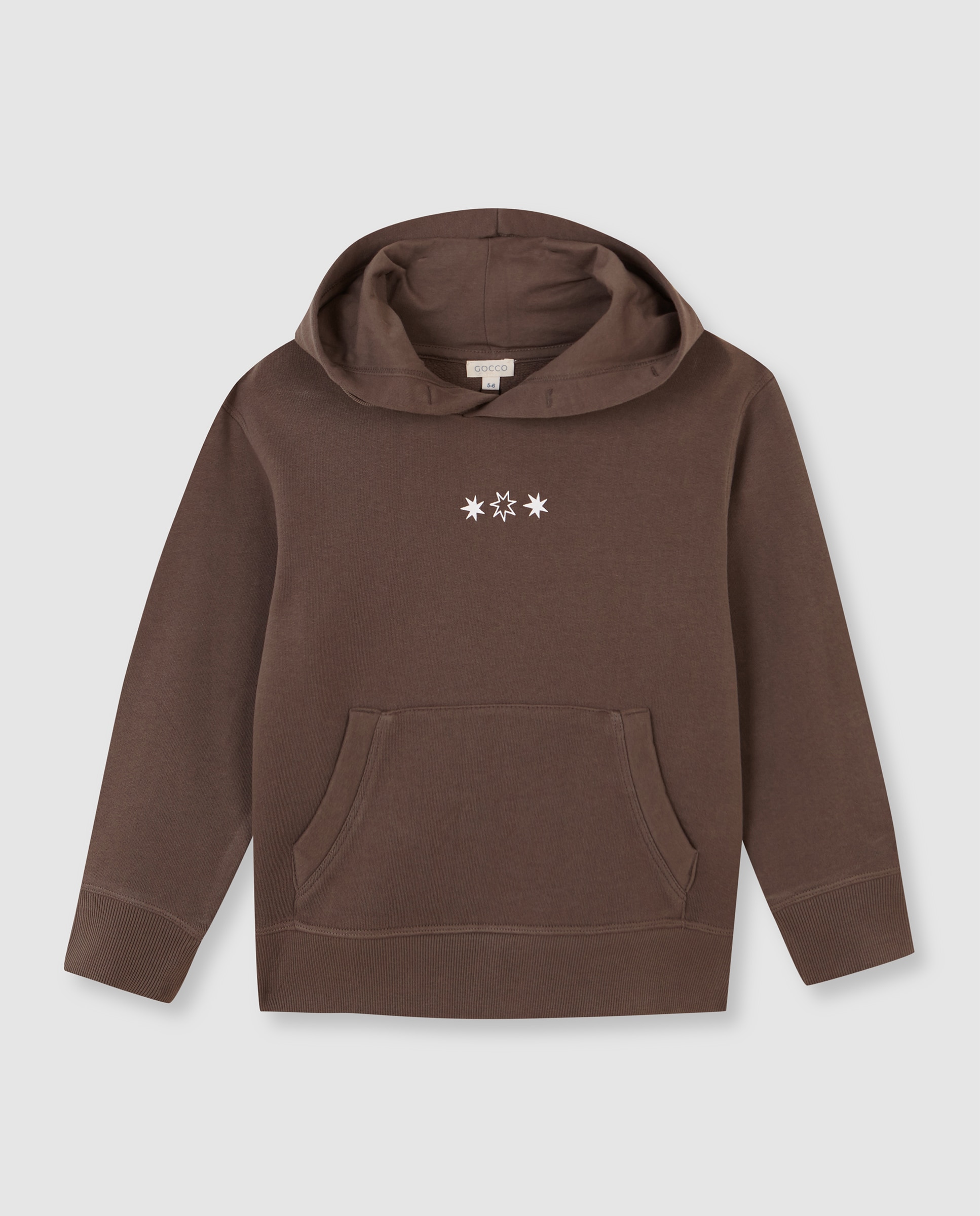 Imagen 1 de Sudadera oversize de niño con capucha Gris