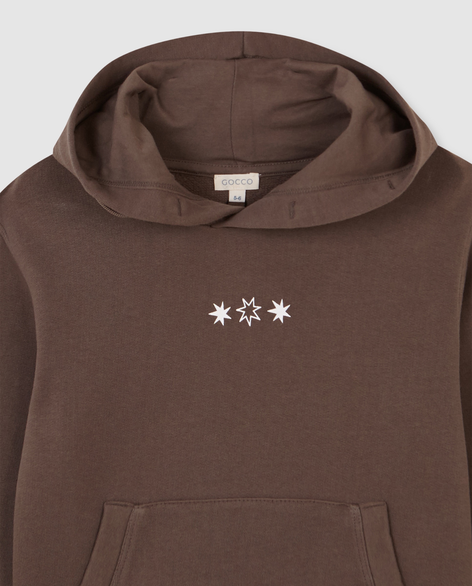 Imagen 4 de Sudadera oversize de niño con capucha - Gocco - Gris Gris