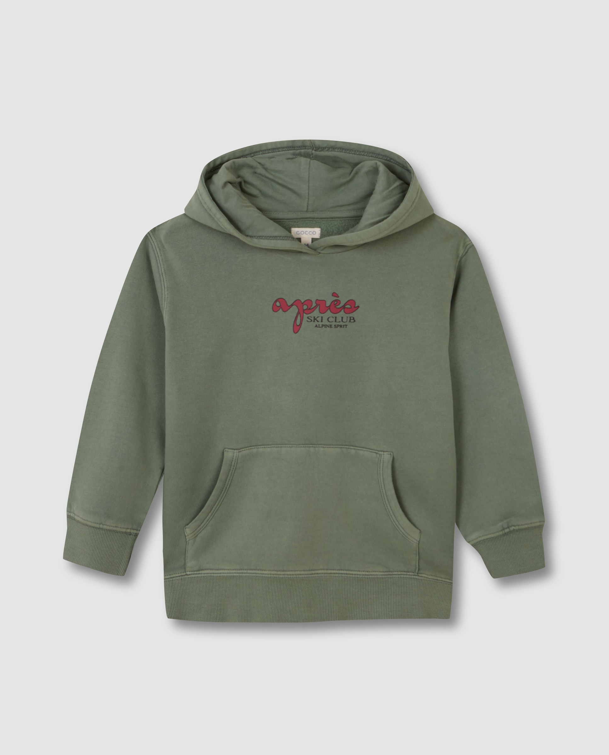 Imagen 1 de Sudadera de niño con print après-ski Verde claro