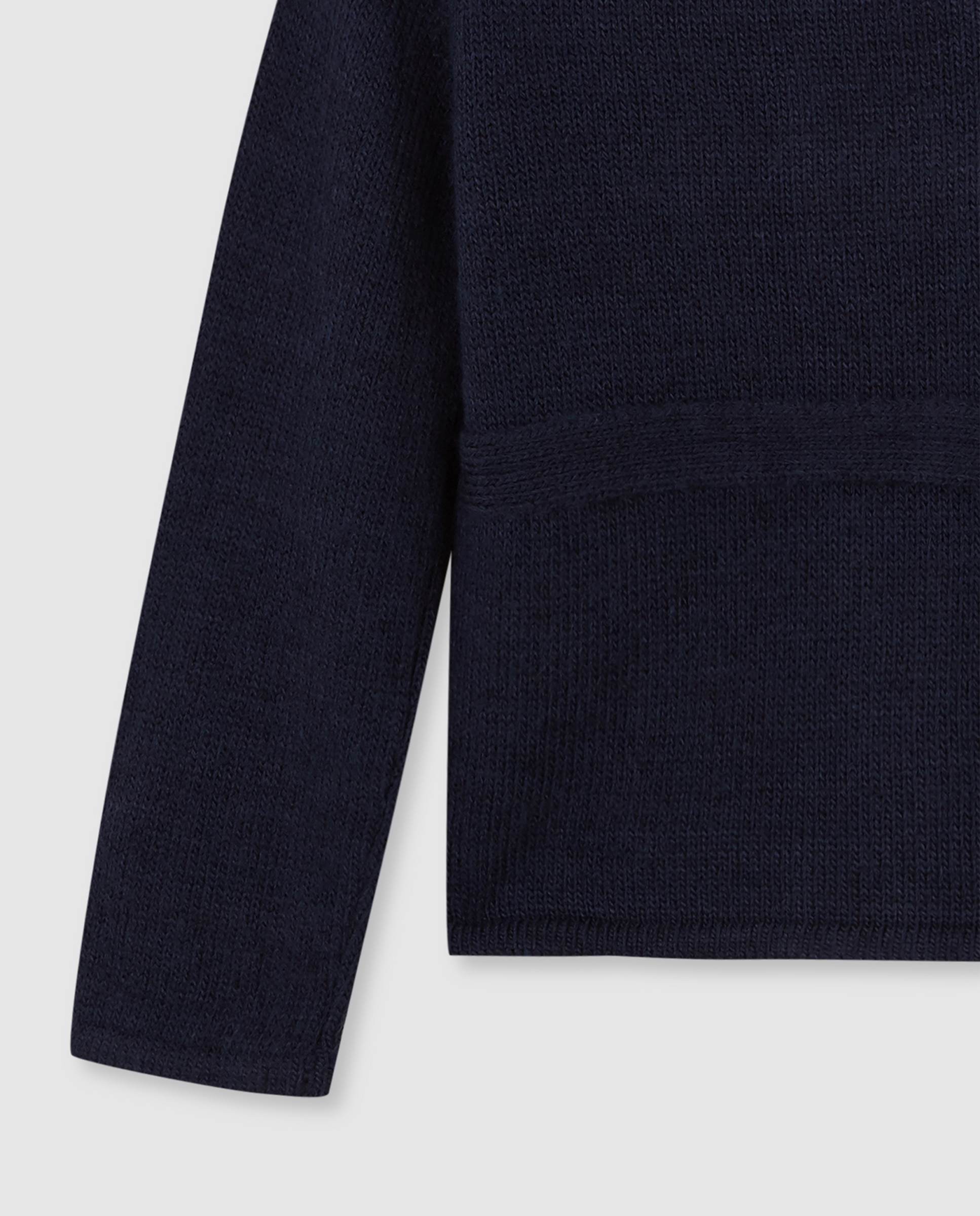 Imagen 7 de Chaqueta cruzada de niño de punto - Gocco - Azul oscuro Azul oscuro