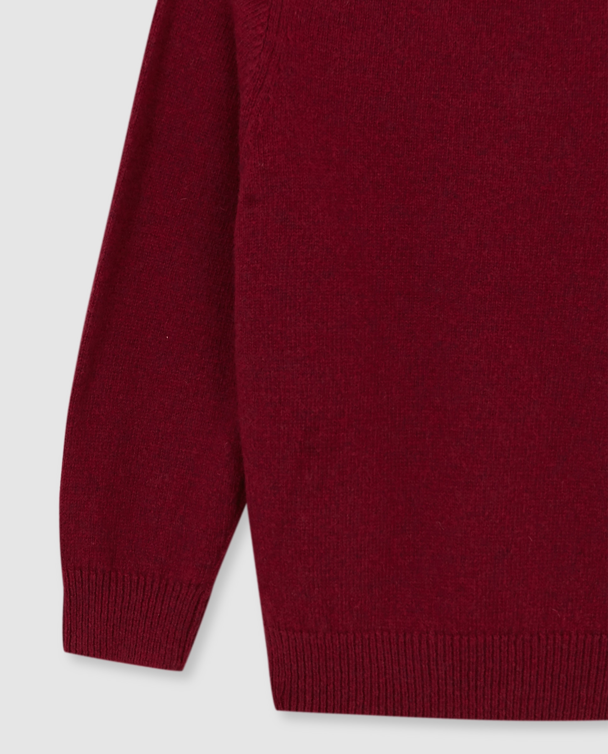 Imagen 5 de Jersey de niño con cuello pico y canalé - Gocco - Rosa Rosa