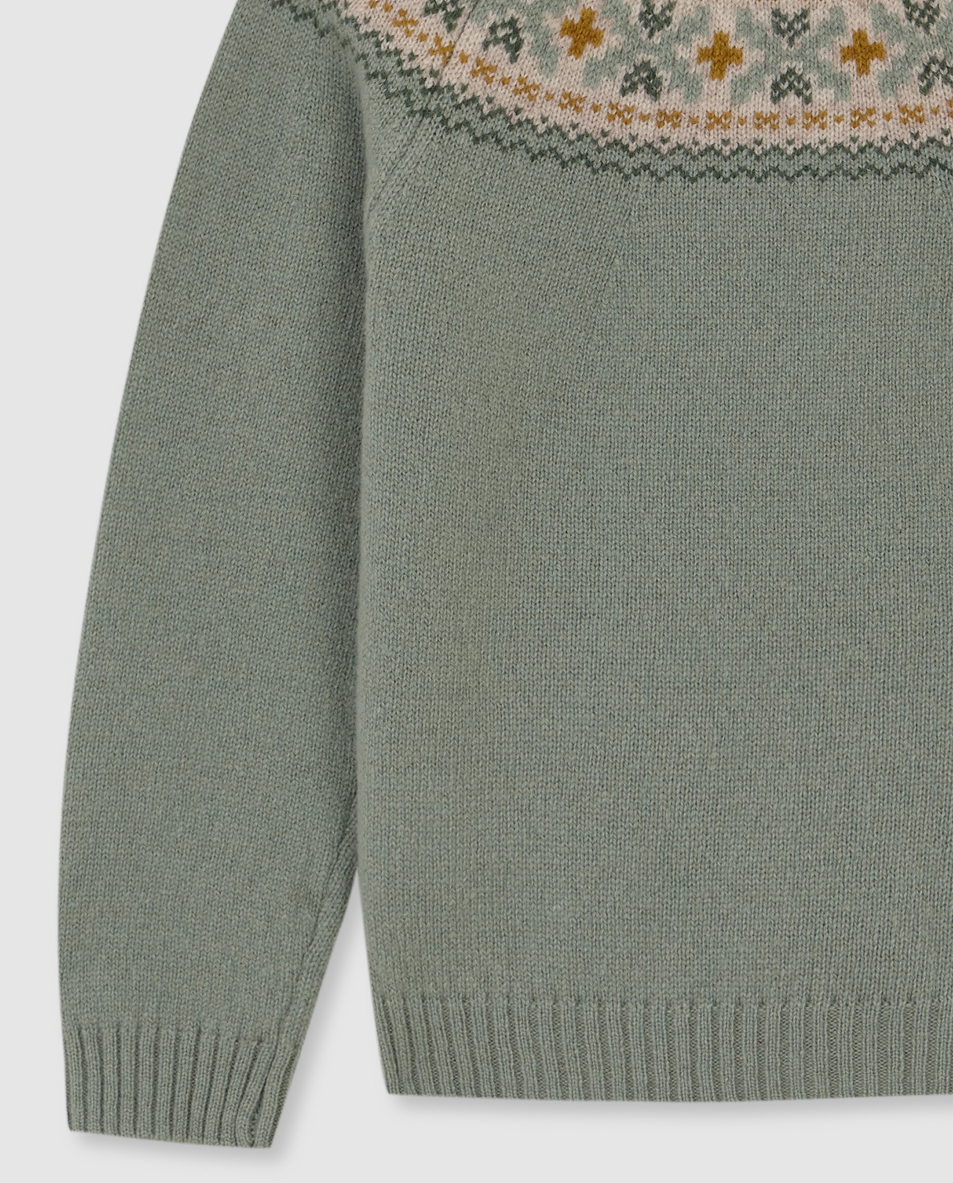 Imagen 7 de Jersey de niño con greca en el cuello - Gocco - Verde Verde