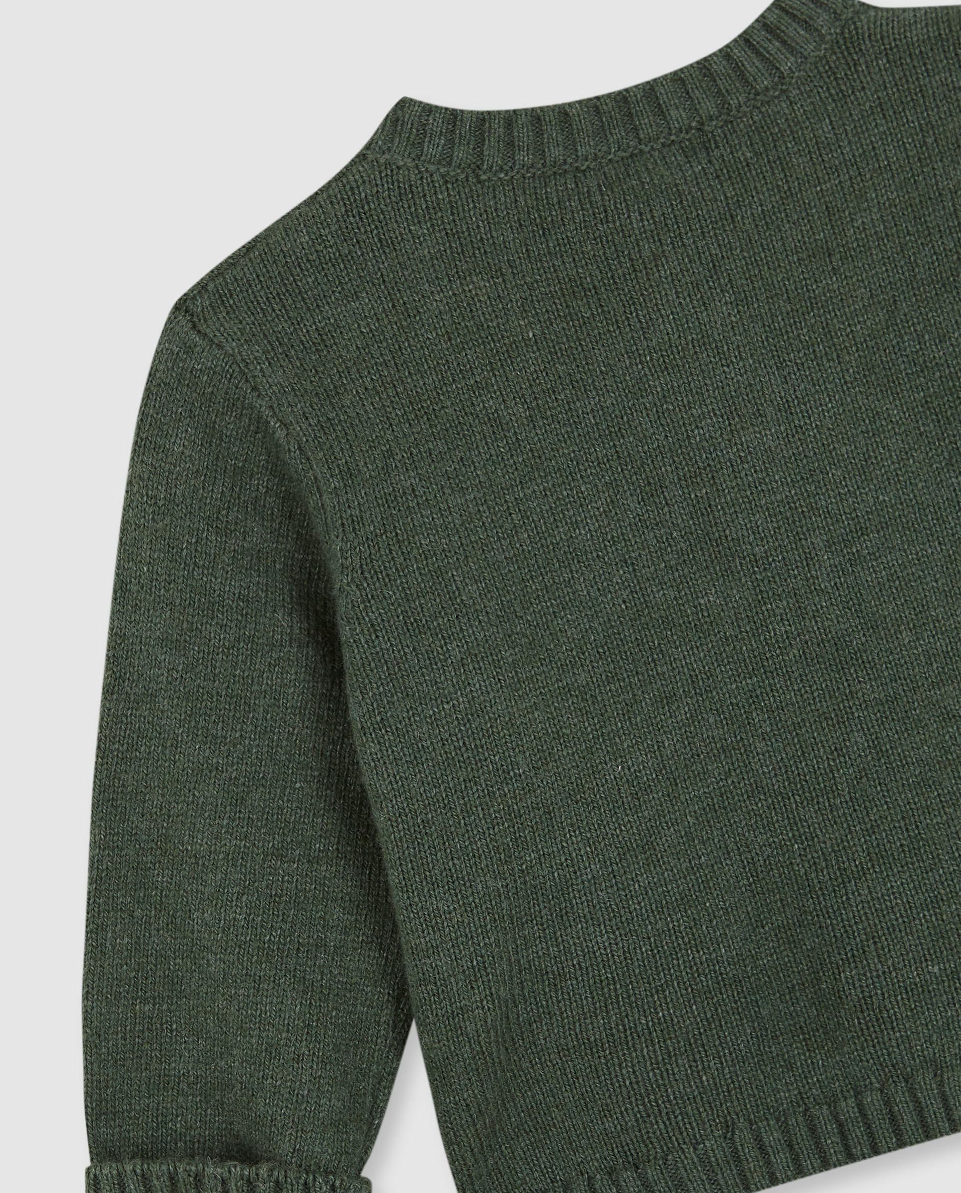 Chaqueta de bebé con cuello caja - Gocco - Verde claro Verde claro-2