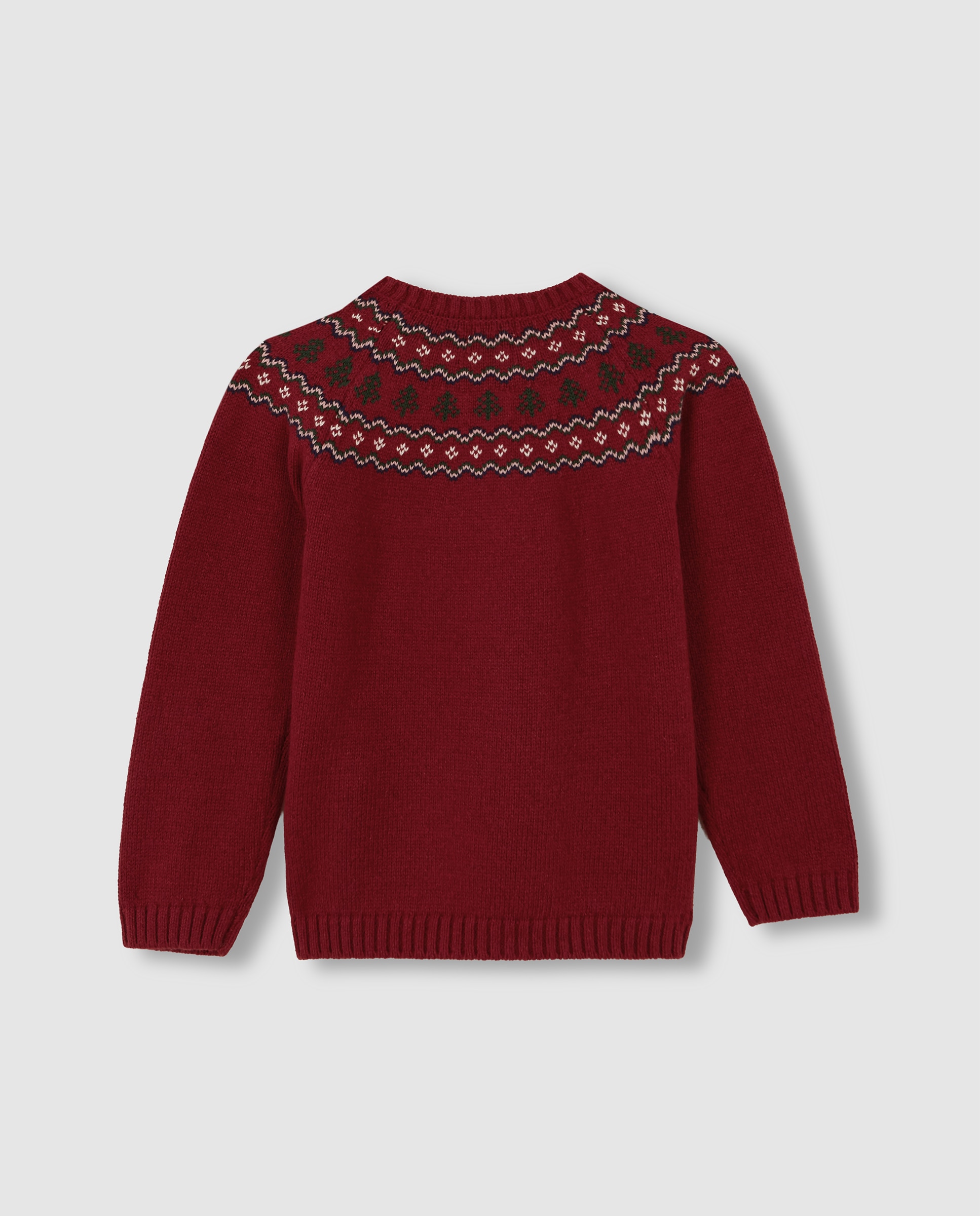 Imagen 5 de Jersey de niño con greca de navidad - Gocco - Rojo Rojo