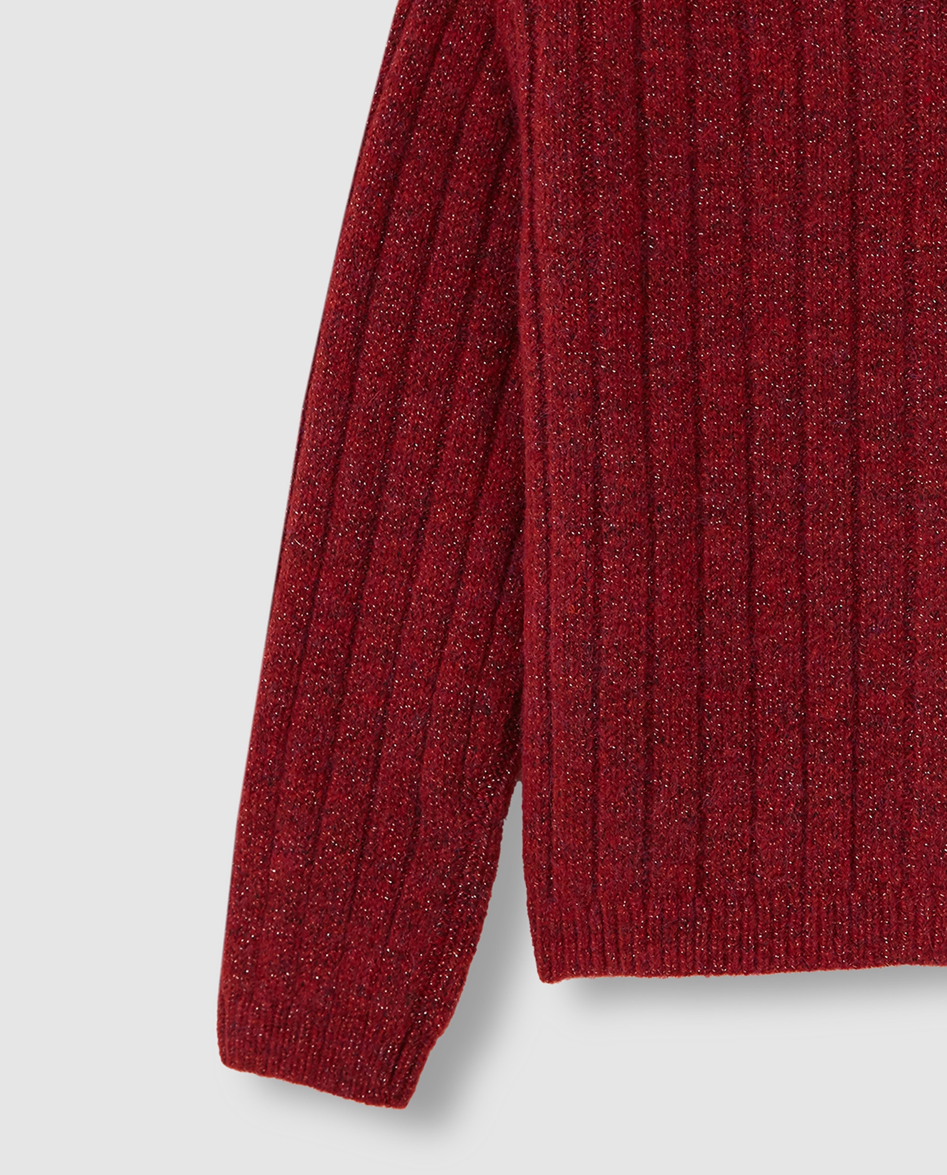 Imagen 6 de Chaqueta de niña de canalé con lúrex - Gocco - Rosa Rosa