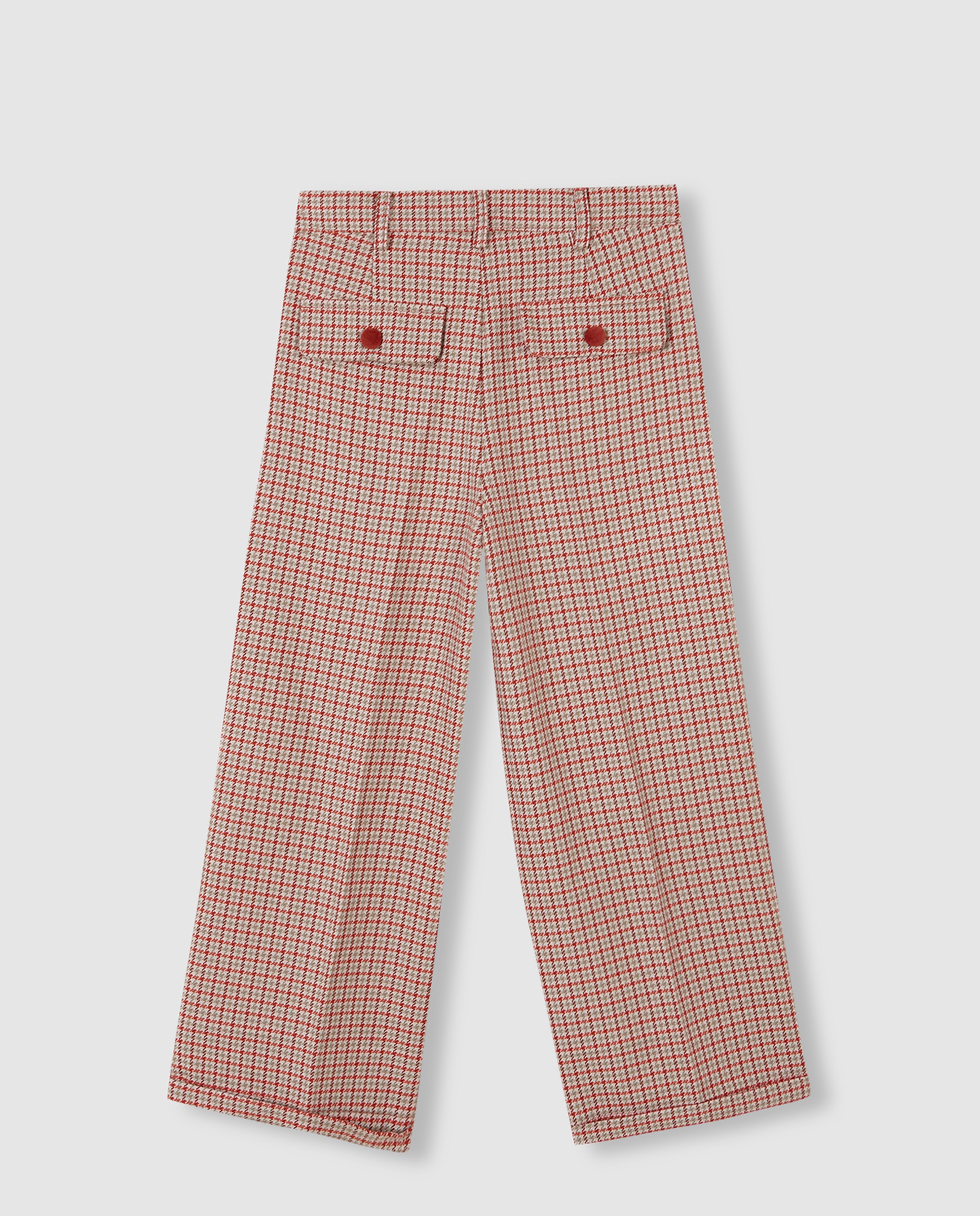 Pantalón de niña de pata de gallo - Gocco - Topo Topo-3