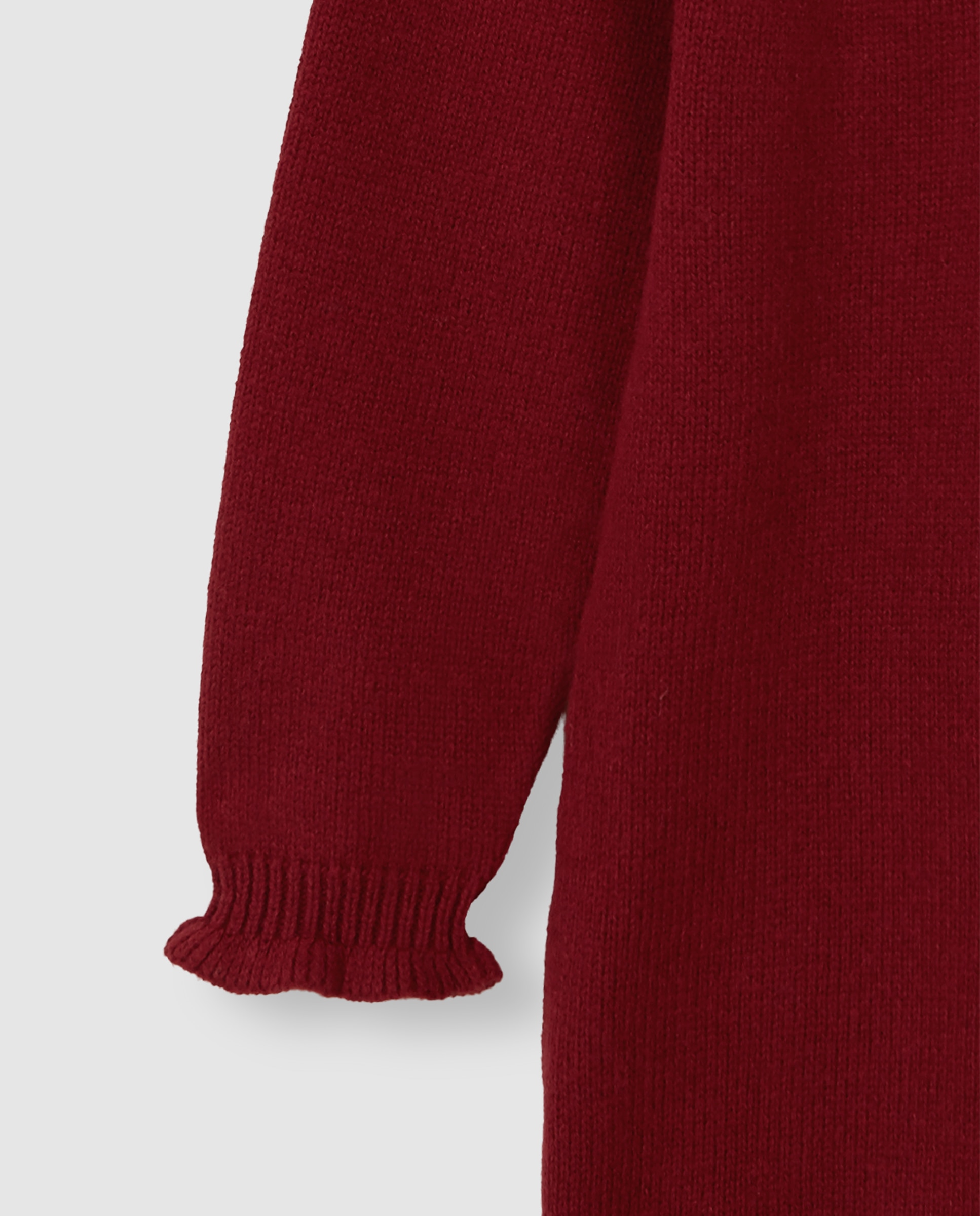Imagen 3 de Vestido de niña con greca de navidad - Gocco - Rojo Rojo