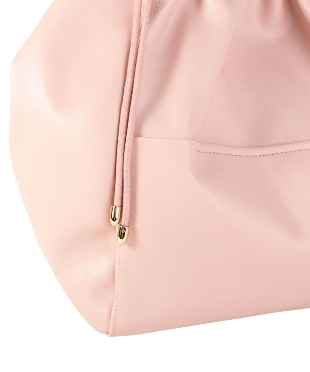 Bolso de hombro con cierre iman tamaño grande - Volum - Nude Nude-3