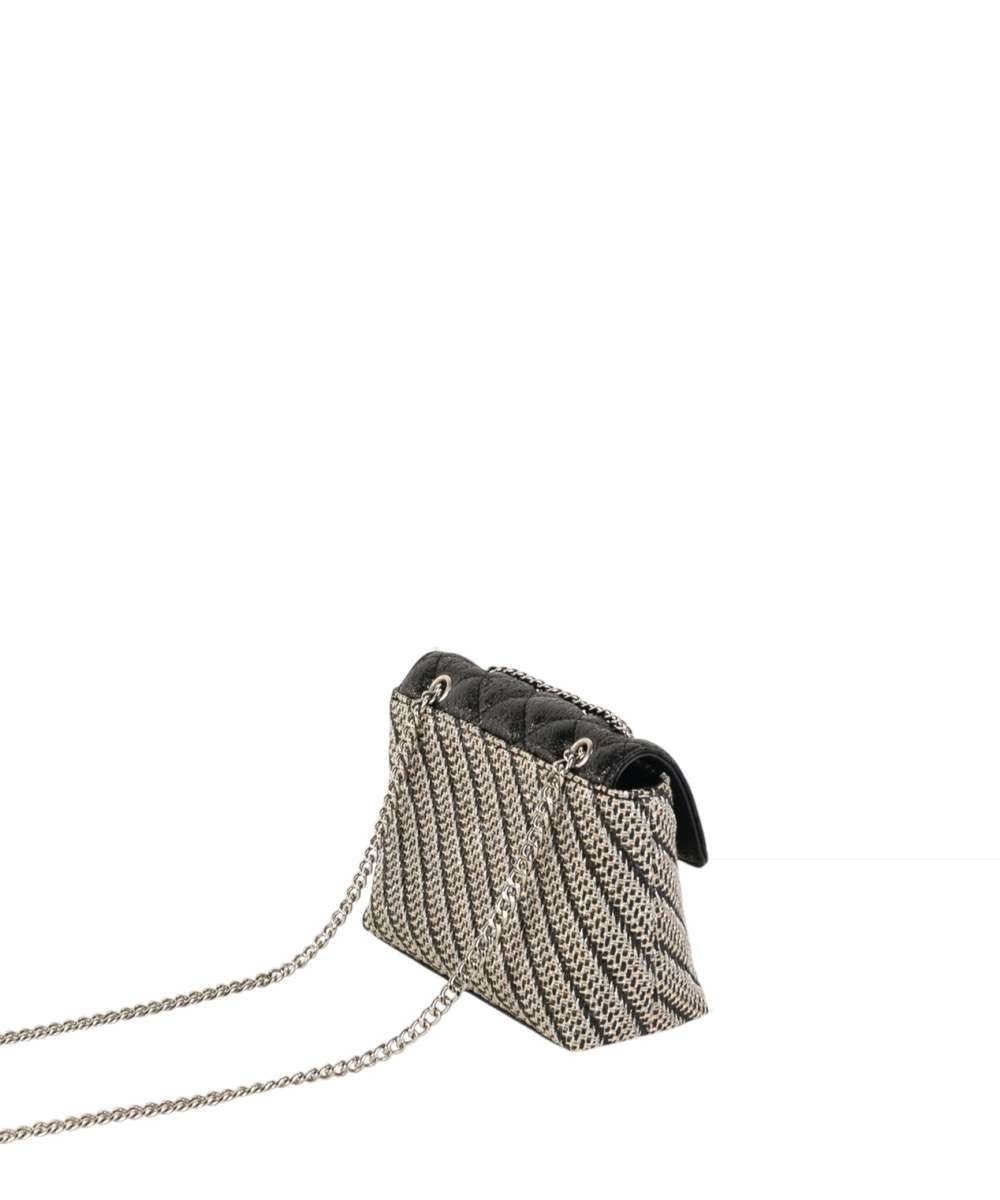 Bolso de fiesta con cierre solapa tamaño pequeño - Volum - Negro Negro-4
