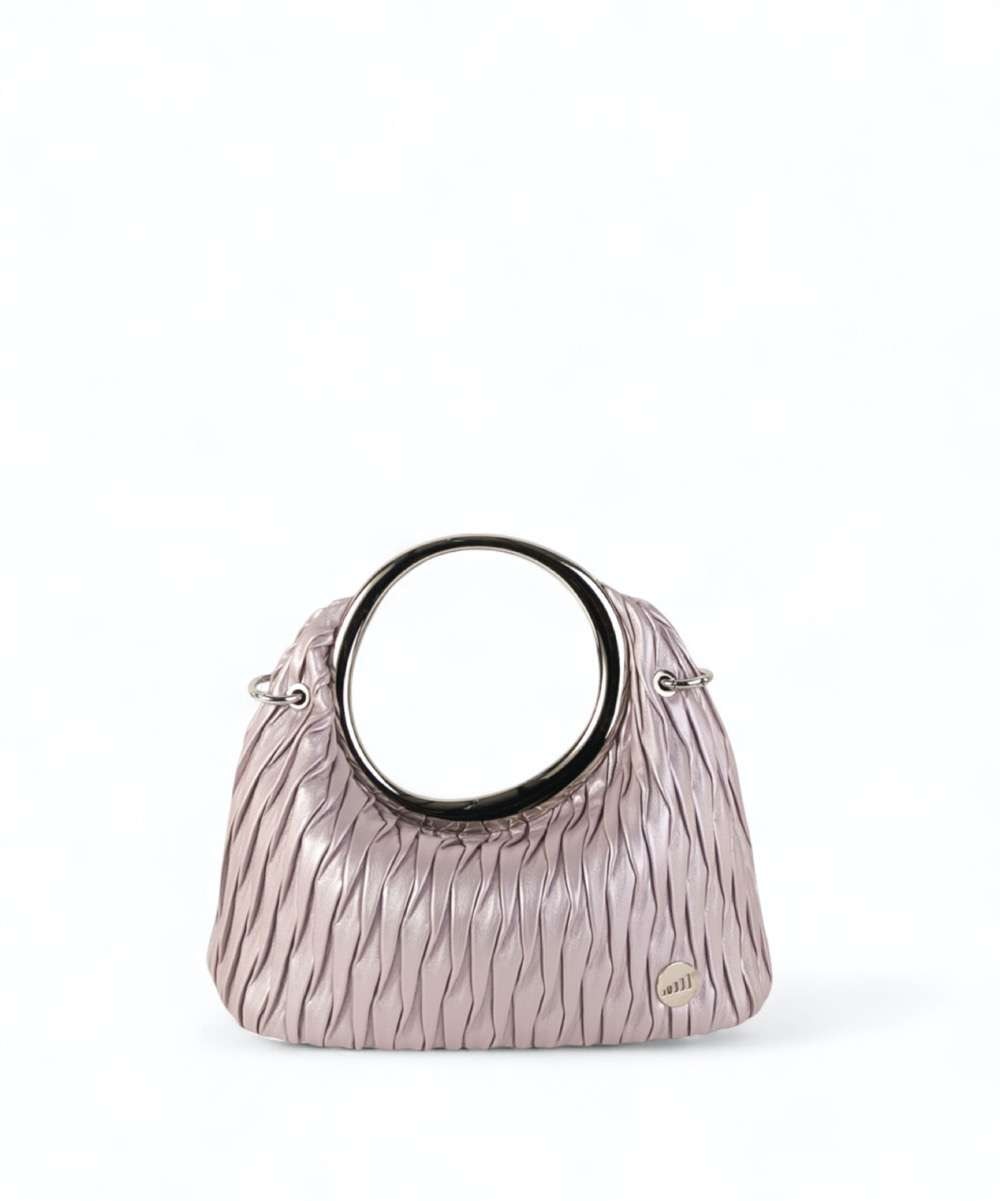 Bolso de mano con cierre imán tamaño pequeño - Volum - Malva Malva-1
