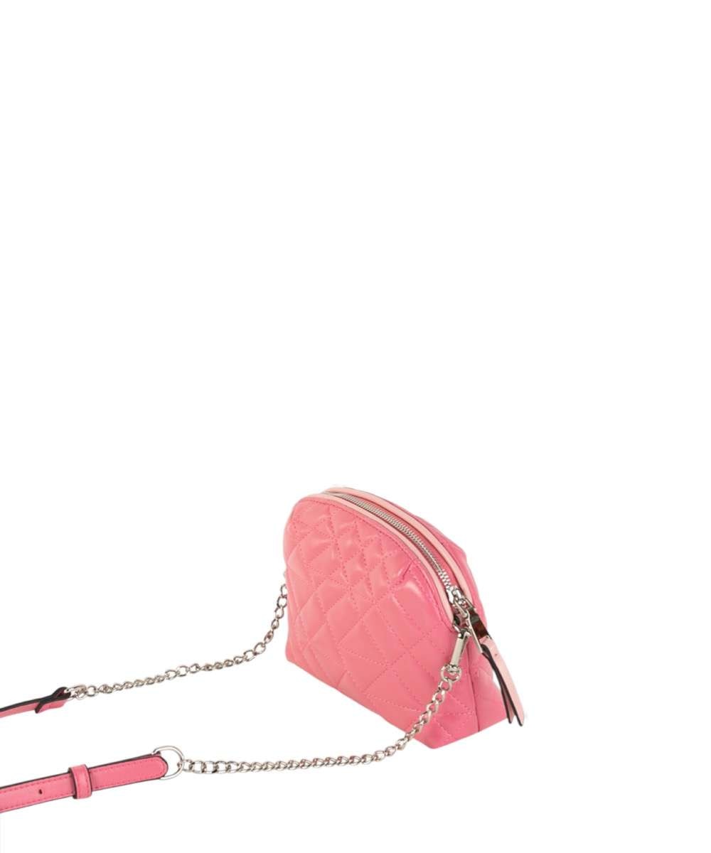 Bolso bandolera con cierre cremallera tamaño pequeño - Volum - Rosa Rosa-2