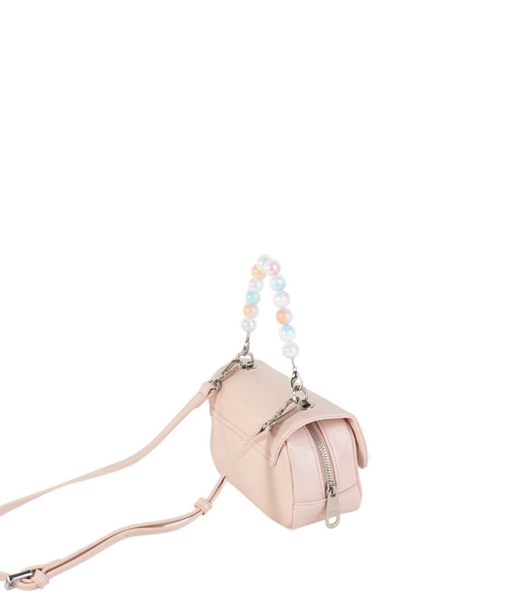 Bolso de mano con cierre solapa tamaño pequeño - Volum - Nude Nude-2