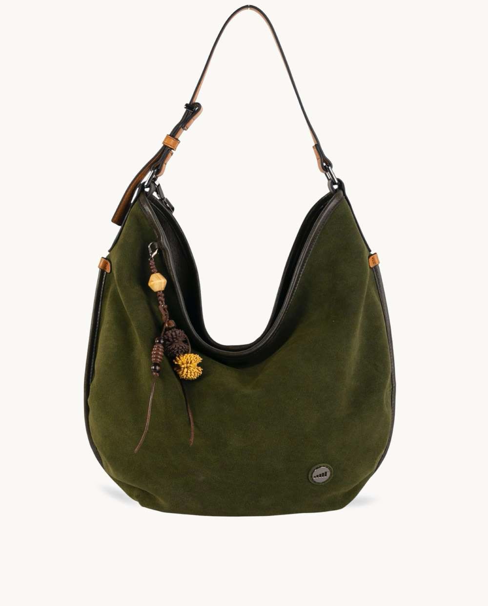 Bolso boho urban piel - Volum - Verde Verde-1