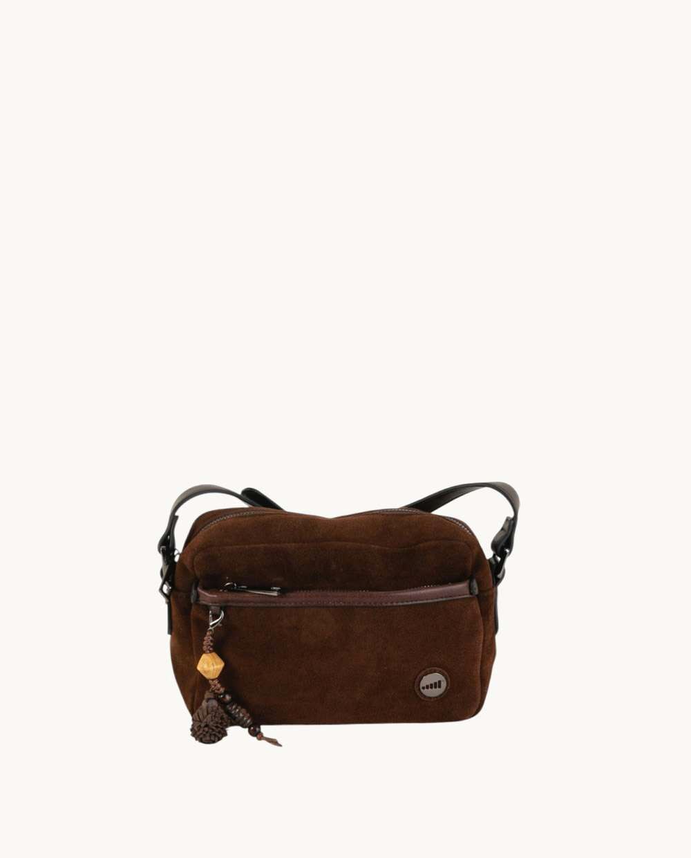 Bolso bandolera urban piel - Volum - Marrón Marrón-1