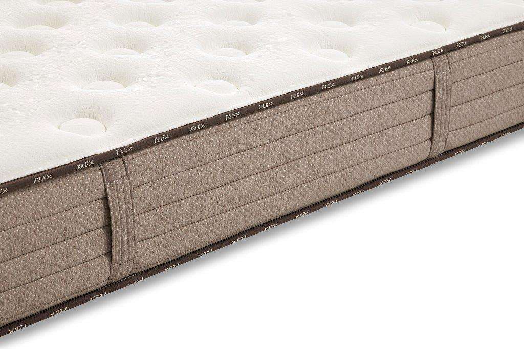 Imagen 4 de Colchón de muelles ensacados Vanguard Pocket Flex - Blanco Cama 150 x 200 cm Blanco
