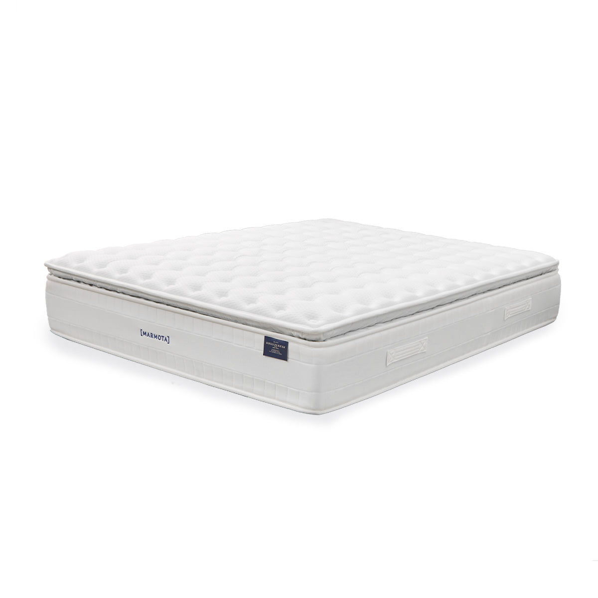 Imagen 0 de Colchón Muelle Ensacado Hybrid Superluxe Marmota Blanco