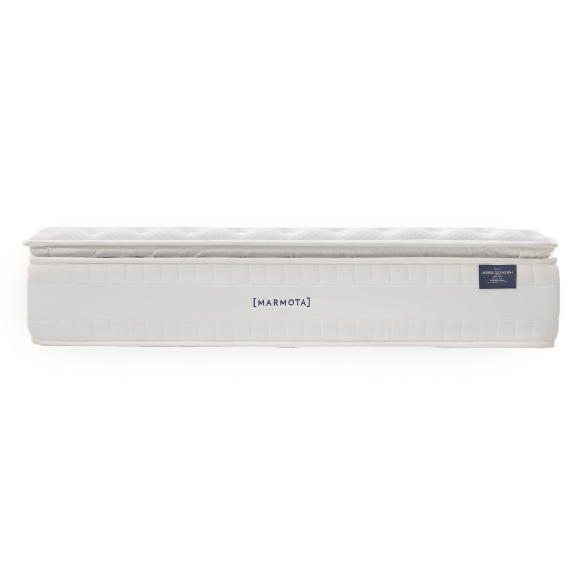 Colchón Muelle Ensacado Hybrid Superluxe Marmota - Blanco Cama 90 x 190 cm Blanco-3
