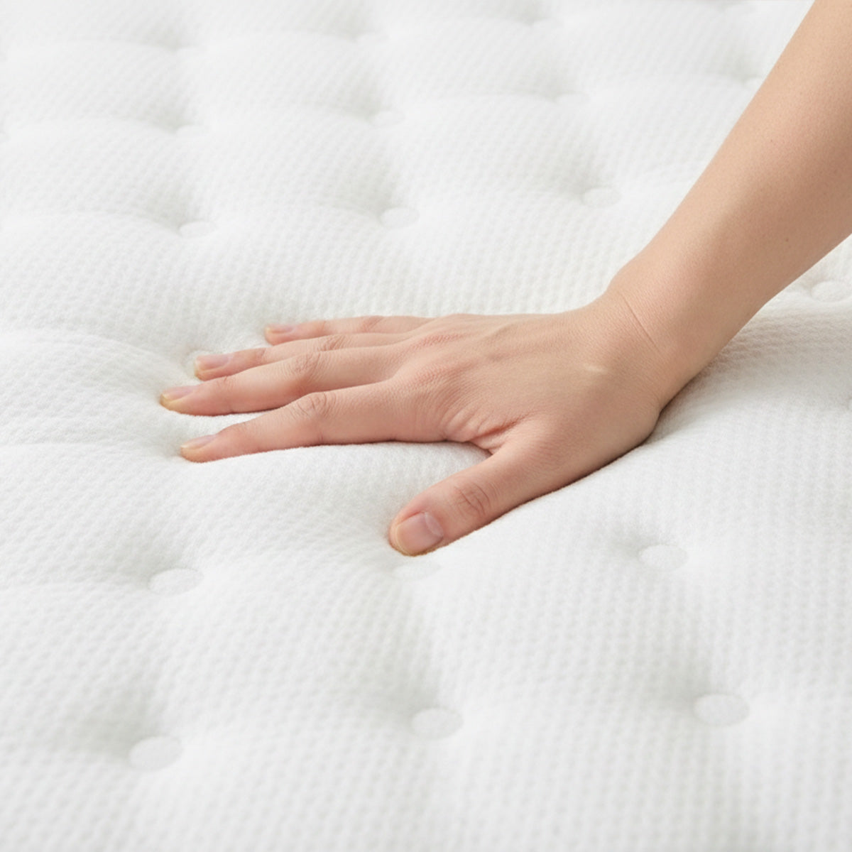 Colchón Muelle Ensacado Hybrid Superluxe Marmota - Blanco Cama 90 x 190 cm Blanco-7