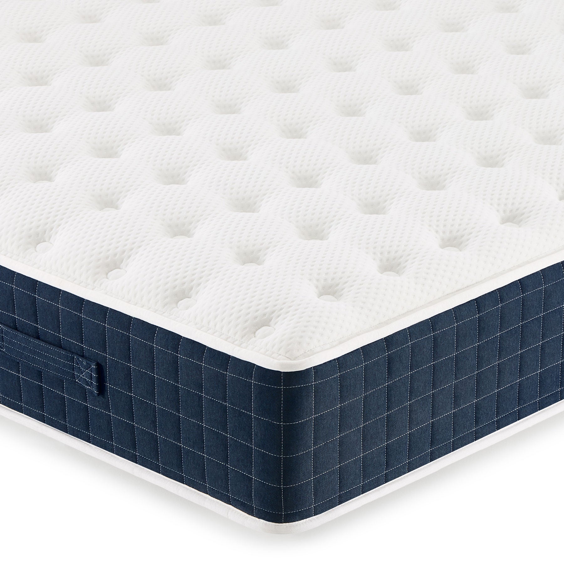 Colchón Muelle Ensacado Termo Luxe Hybrid Marmota - Blanco Cama 90 x 190 cm Blanco-4