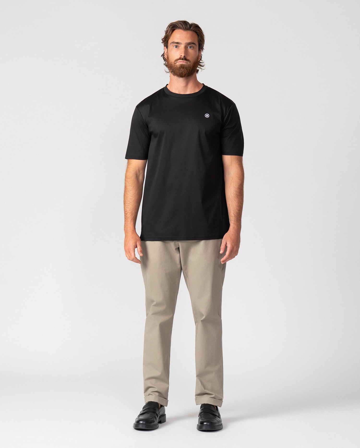 Imagen 7 de Camiseta de hombre en algodón - Etiem - Negro Negro