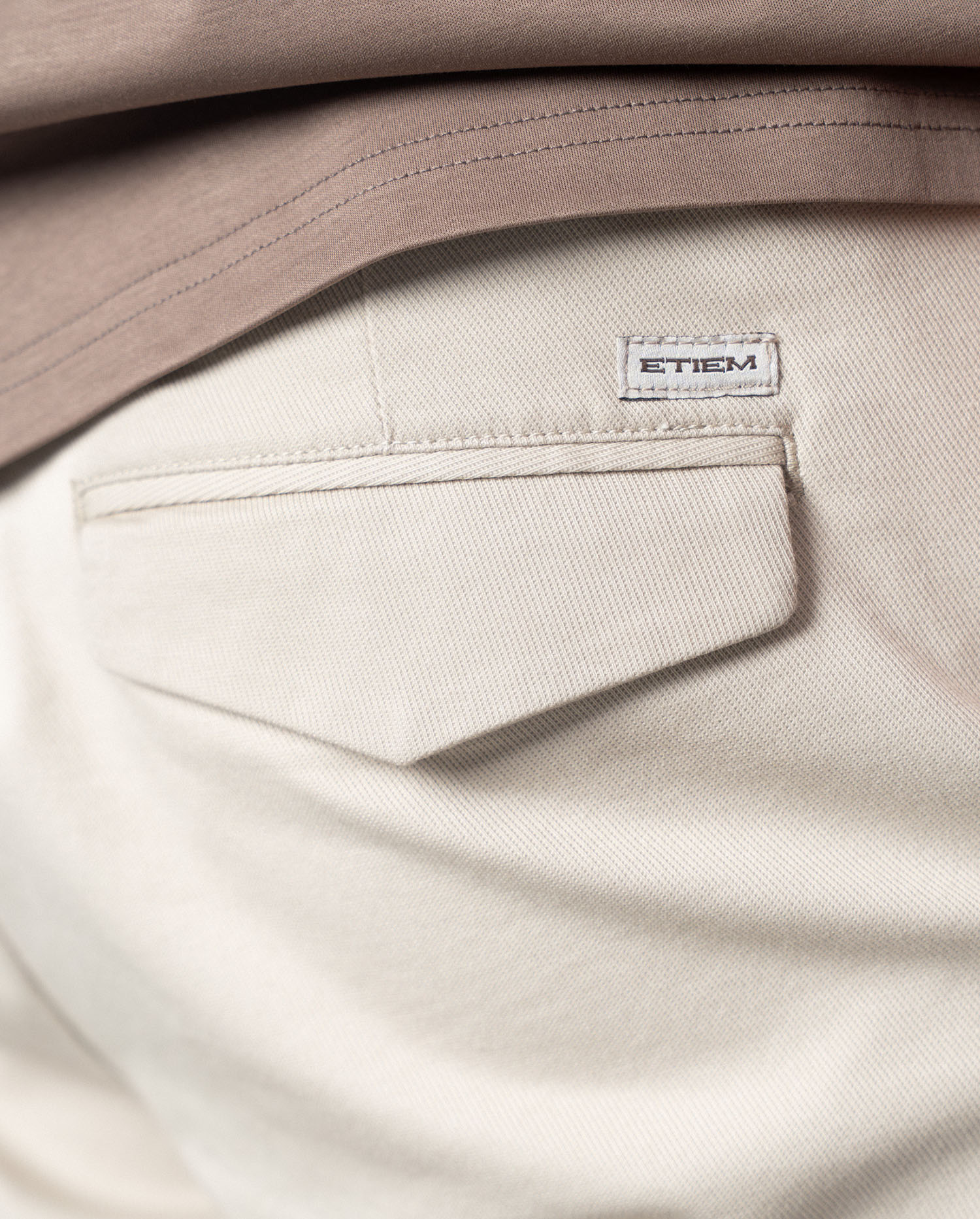 Pantalón de hombre de algodón elástico - Etiem - Natural Natural-7