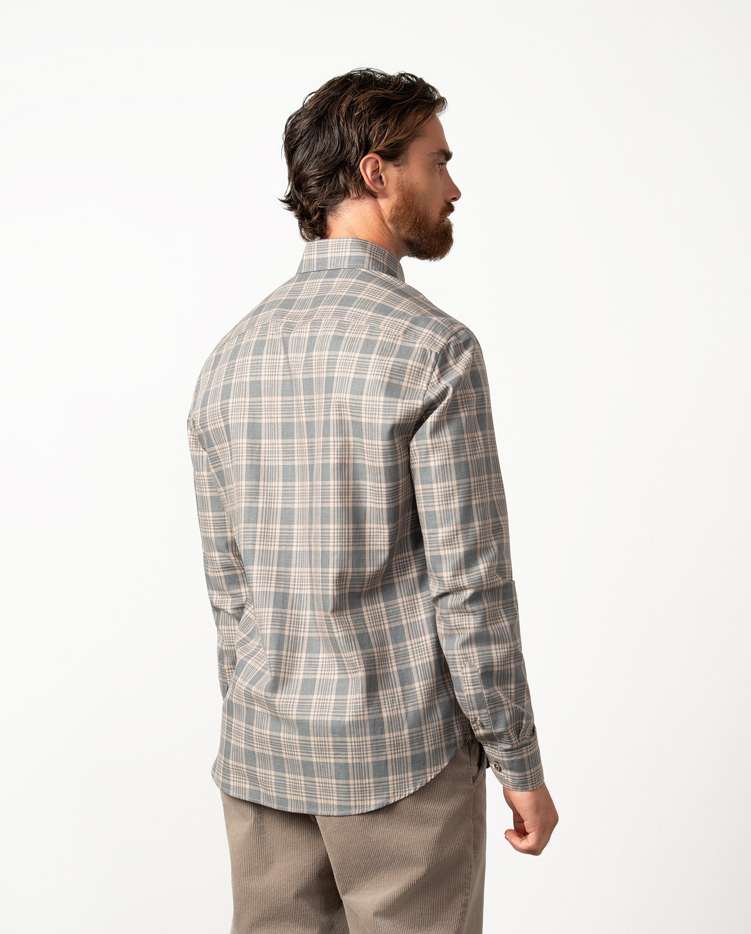 Camisa de hombre sport de cuadros relaxed fit - Etiem - Multicolor Multicolor-4