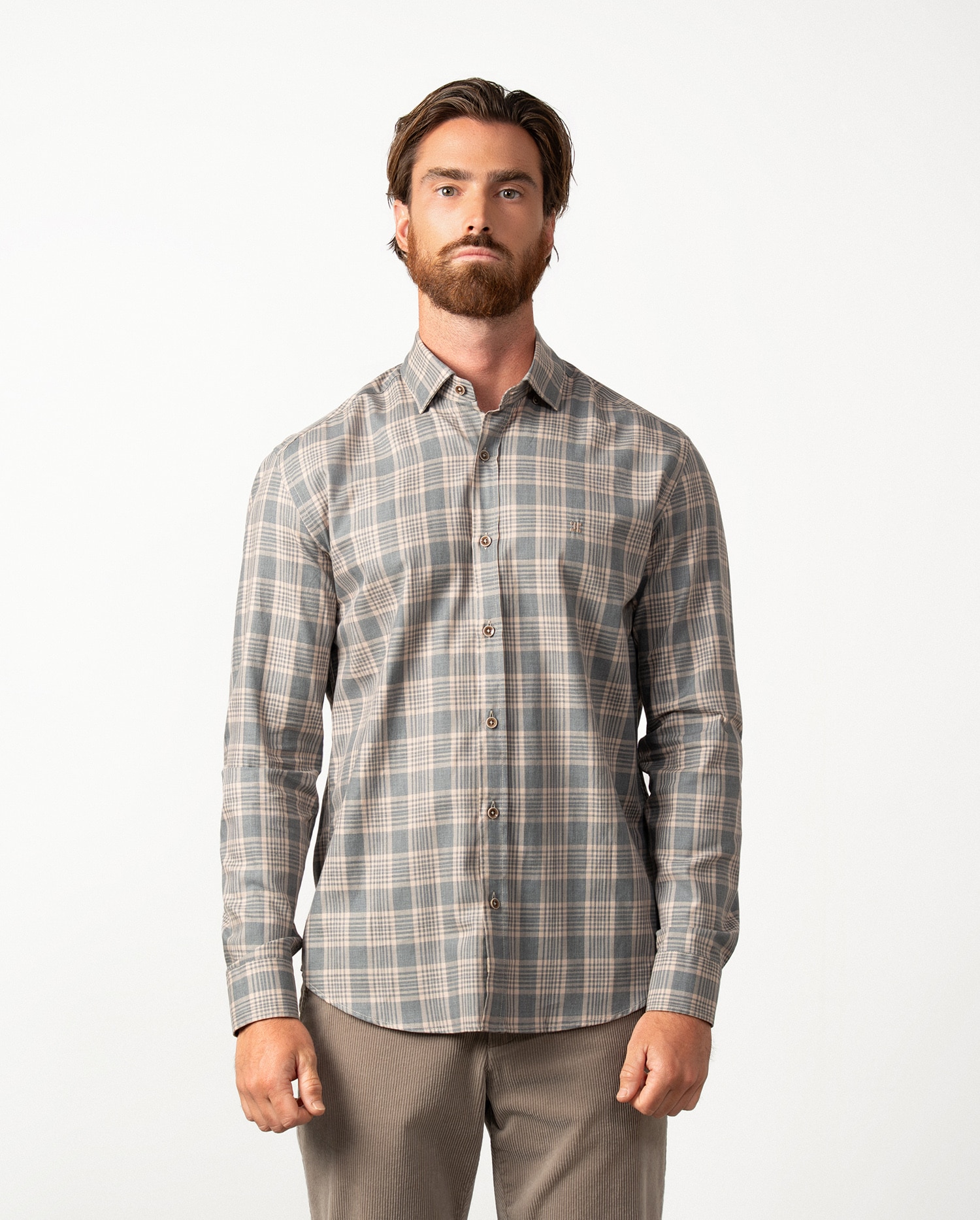 Camisa de hombre sport de cuadros relaxed fit - Etiem - Multicolor Multicolor-6