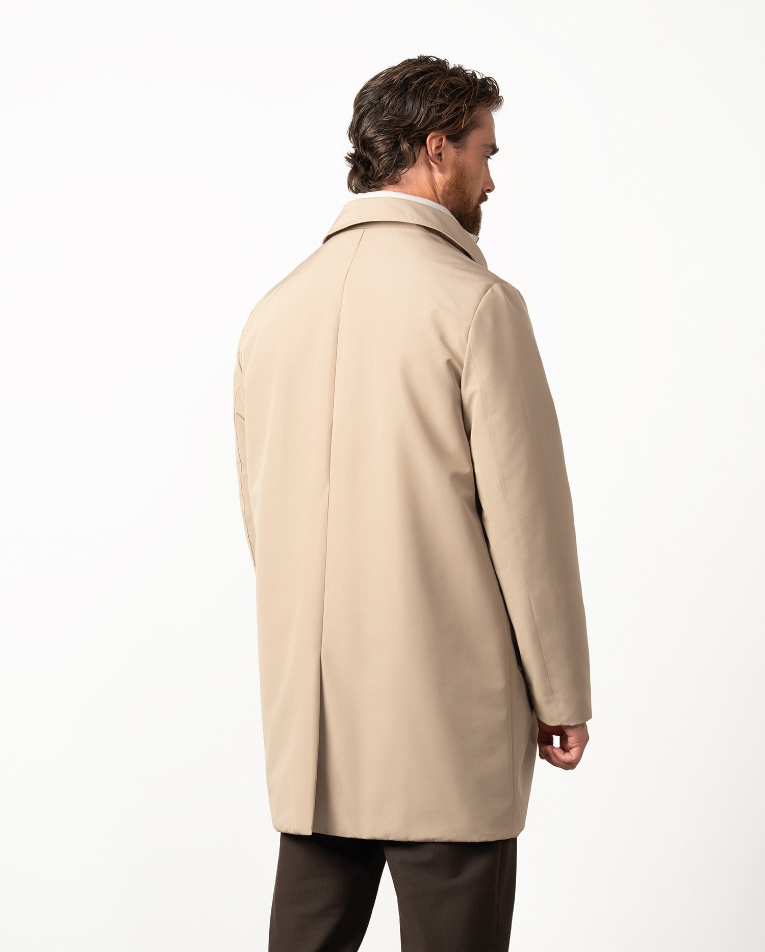 Gabardina de hombre acolchada con vista-chaleco desmontable - Etiem - Arena Arena-7