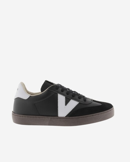 Imagen 0 de Zapatillas deportivas unisex con piezas en contraste y puntera de serraje