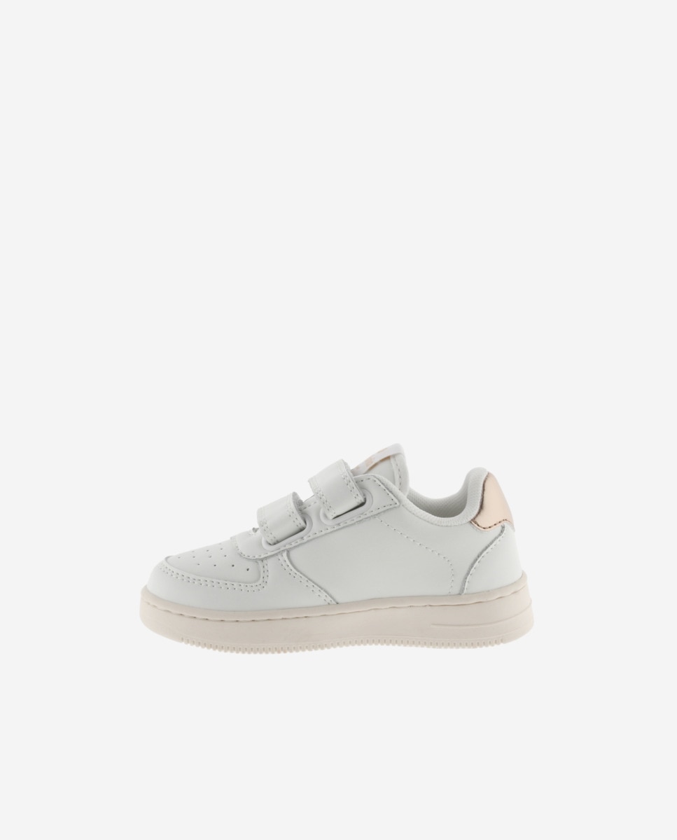 Victoria - Zapatillas deportivas de niña con piezas fantasía y tiras adherentes.