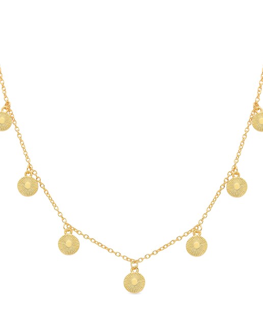 Imagen 0 de Collar Basic acabado en oro amarillo de 18k