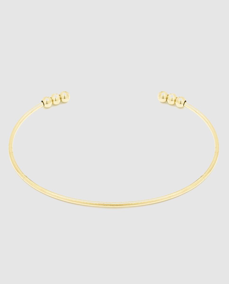 Pulsera Basic acabada en oro amarillo de 18k Oro-1