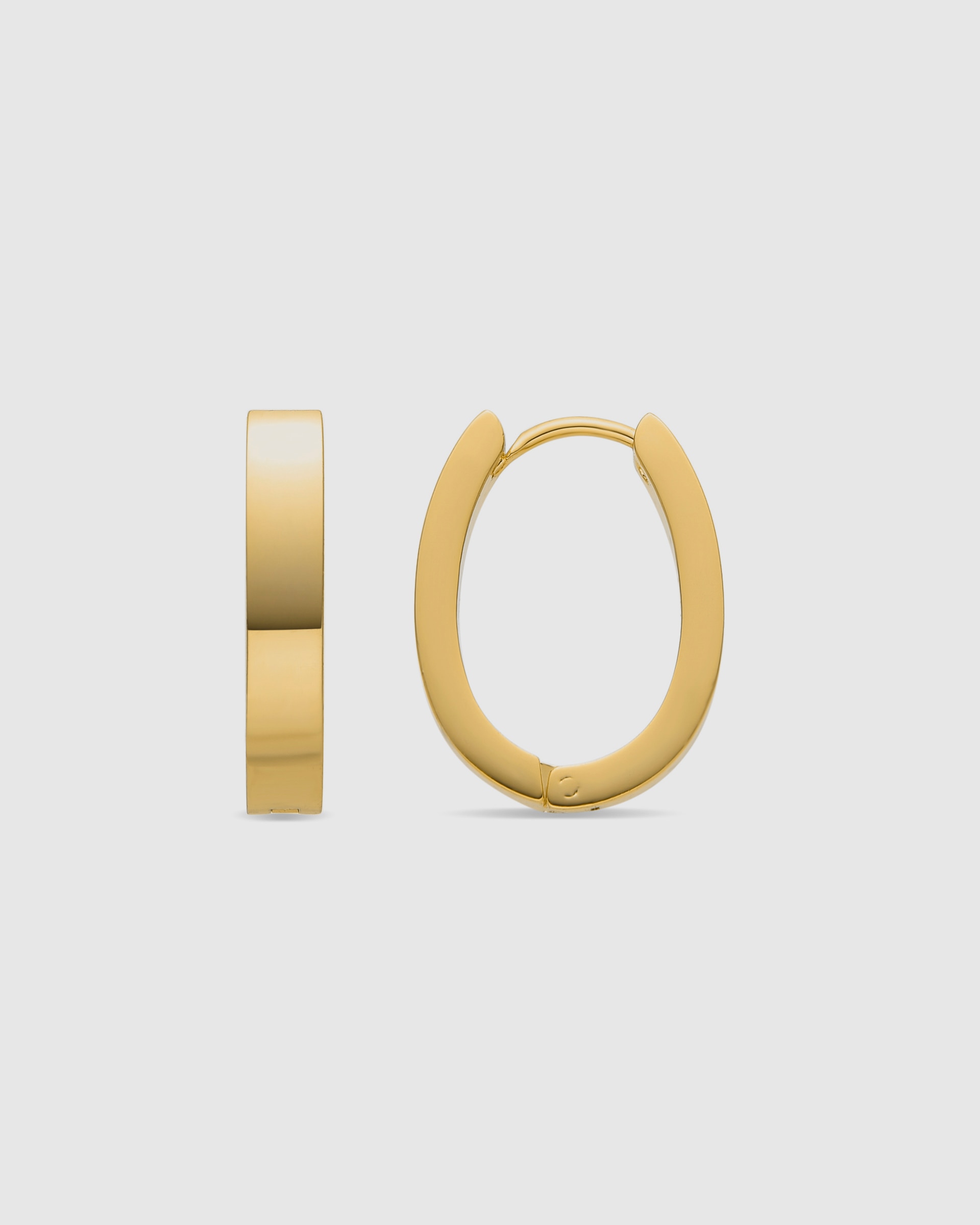 Pendientes de aro áfrica acabados en oro amarillo de 18 quilates - Luxenter - Dorado Dorado-1