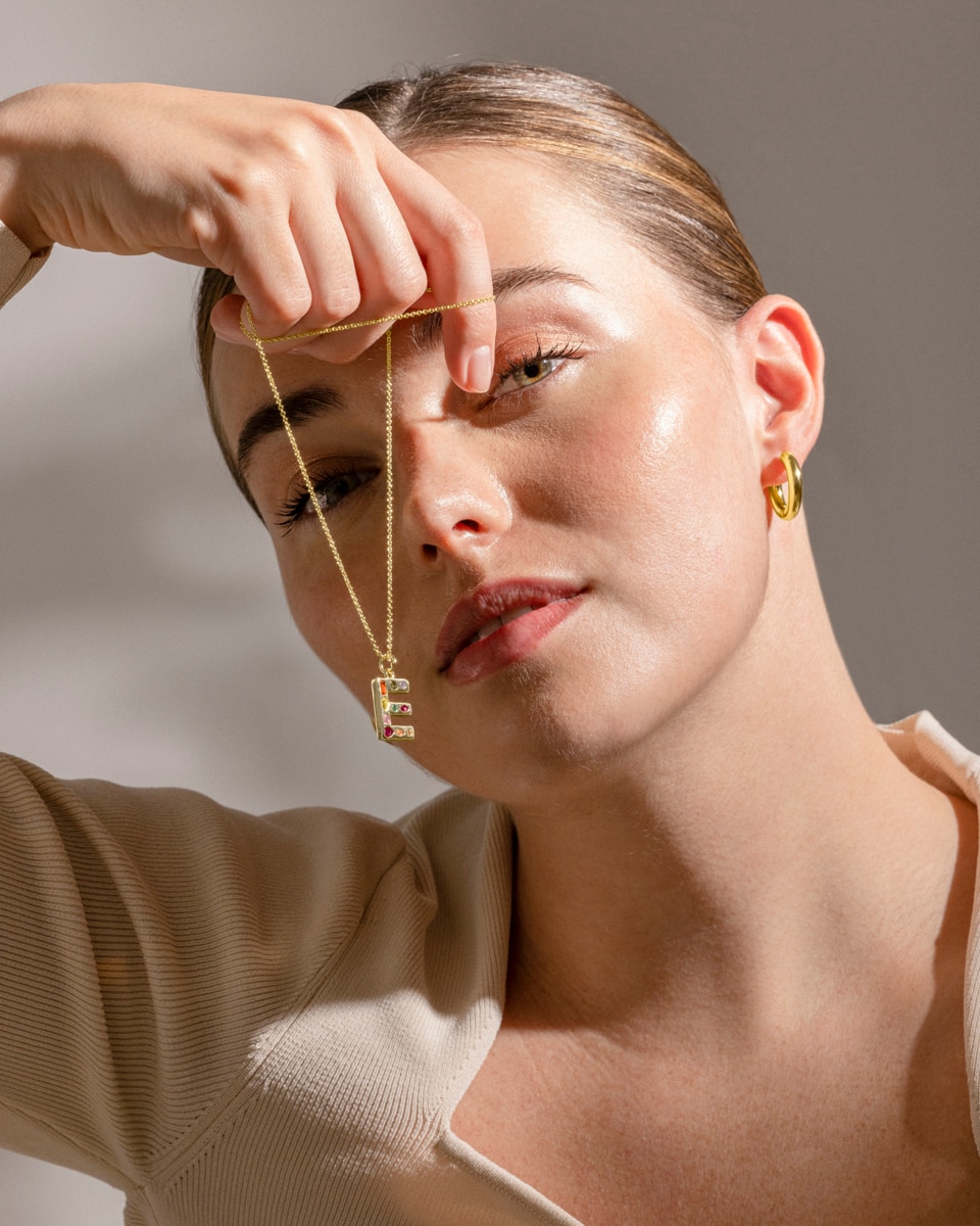 Pendientes de aro áfrica acabados en amarillo de 18 quilates - Luxenter - Oro Oro-4